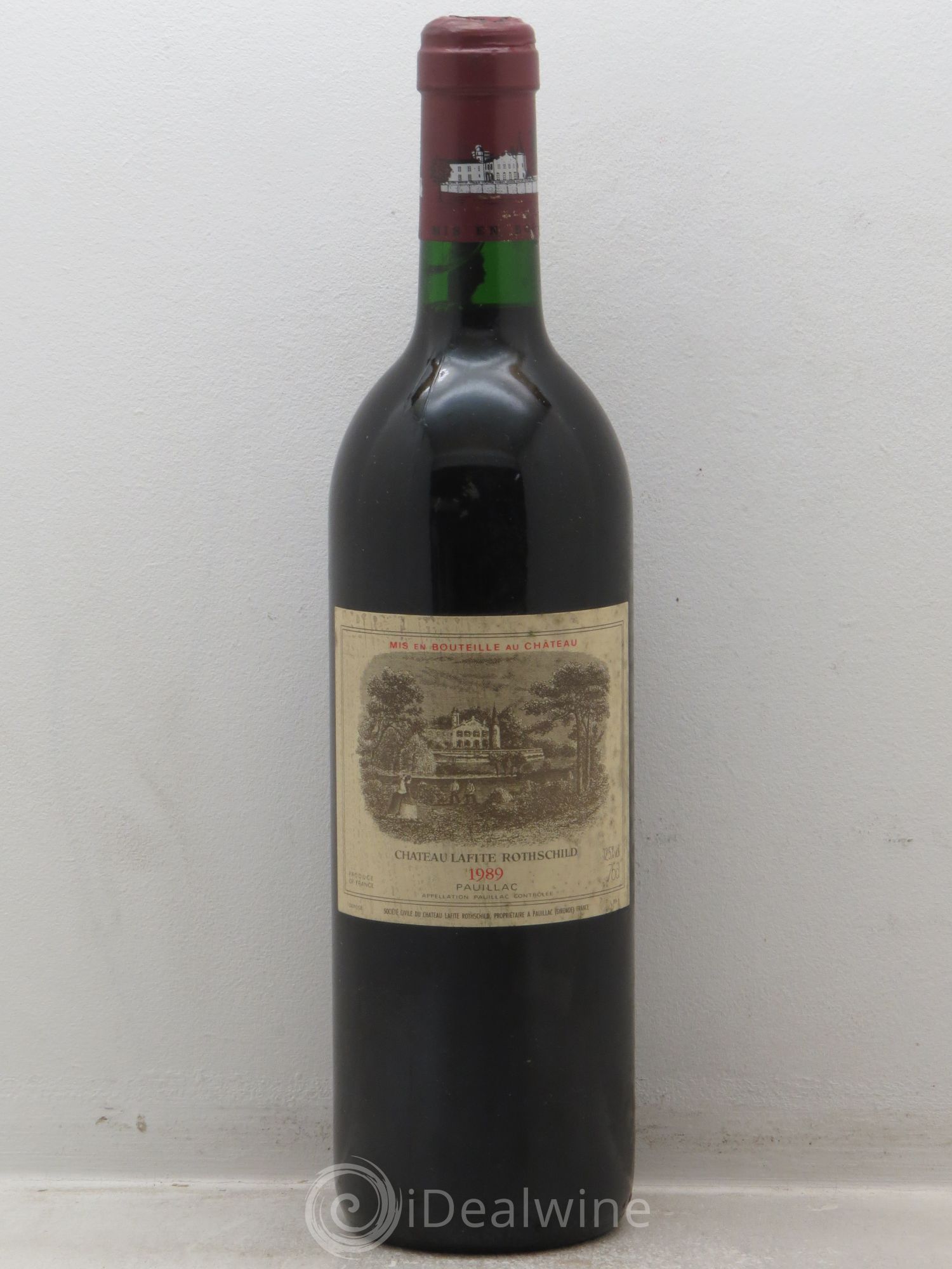 Château Lafite Rothschild 1er Grand Cru Classé 1989 - Lot de 1 bouteille - 0