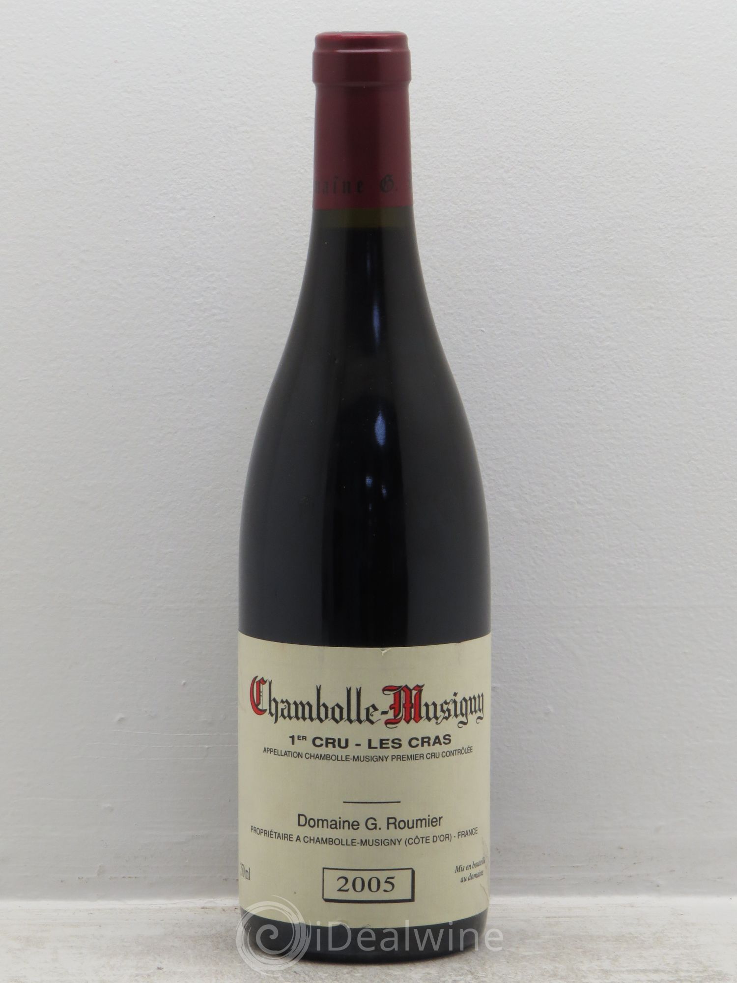Chambolle-Musigny 1er Cru Les Cras Georges Roumier (Domaine) (sans prix de réserve) 2005 - Lot de 1 bouteille - 0