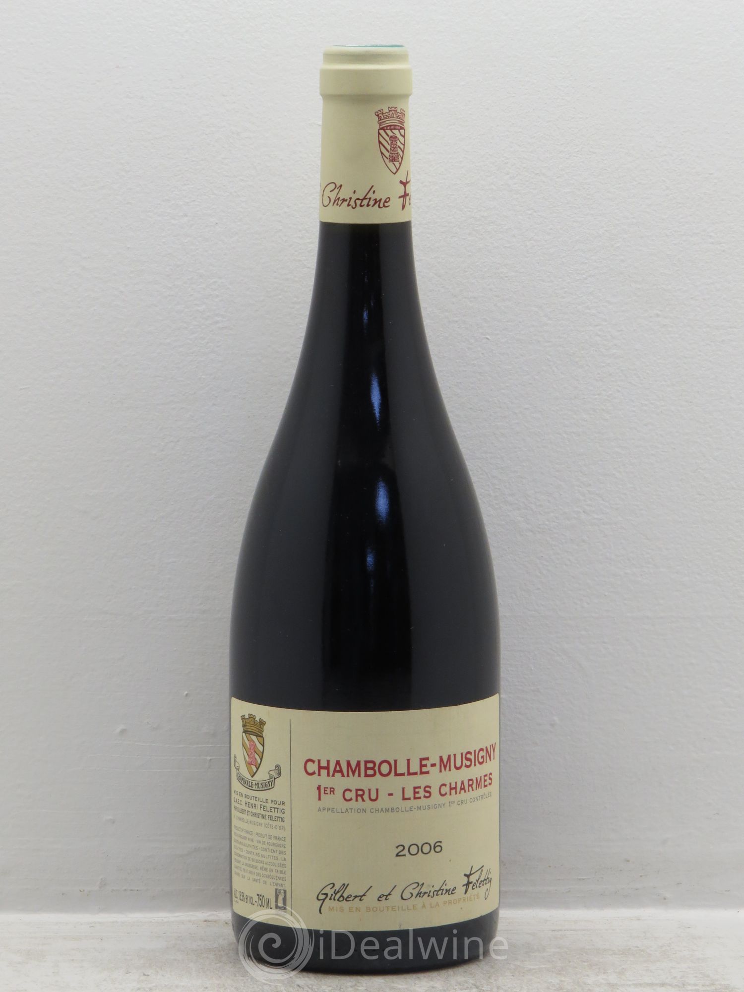 Chambolle-Musigny 1er Cru Felletig (sans prix de réserve) 2006 - Posten von 1 Flasche - 0
