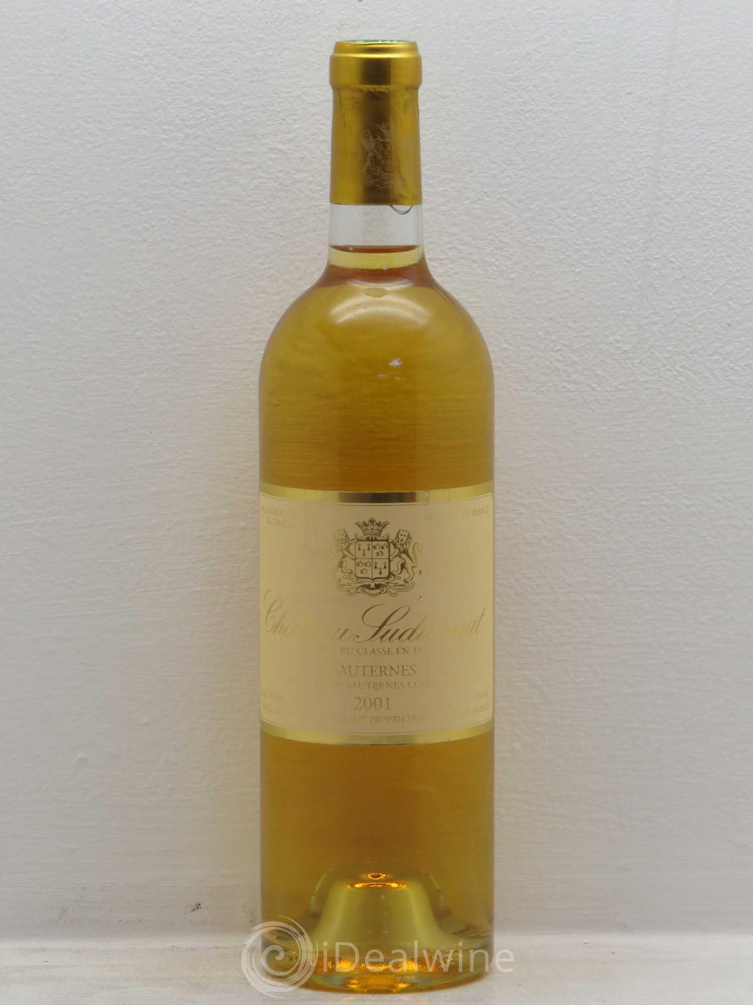Château Suduiraut 1er Grand Cru Classé (senza prezzo di riserva) 2001 - Lotto di 1 bottiglia - 0
