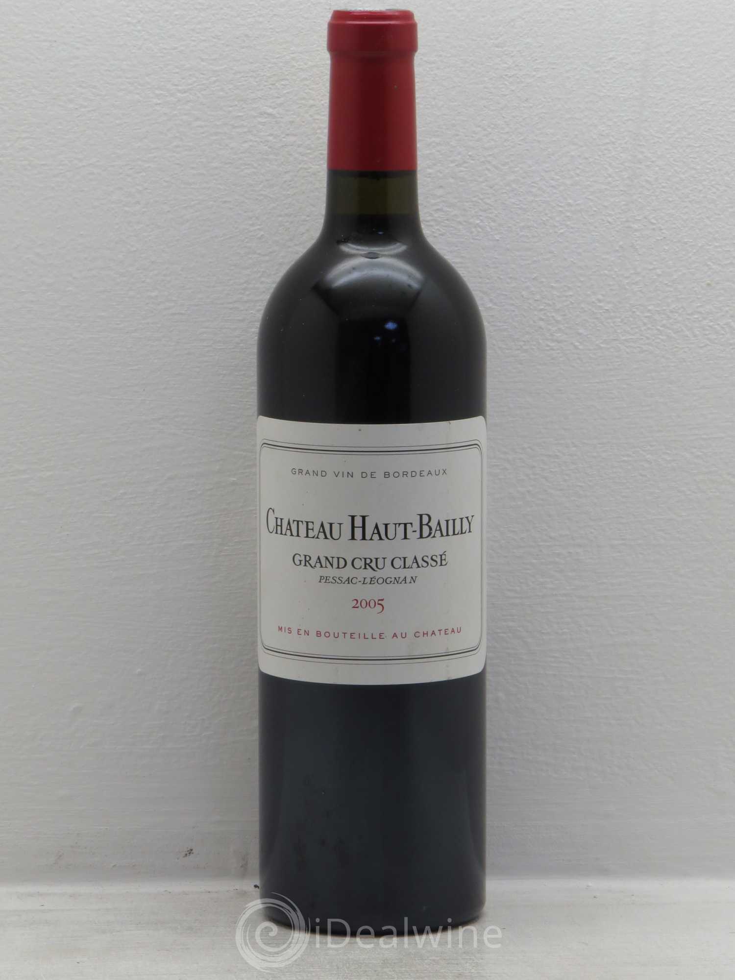 Château Haut-Bailly Cru Classé de Graves (sans prix de réserve) 2005 - Lot de 1 bouteille - 0