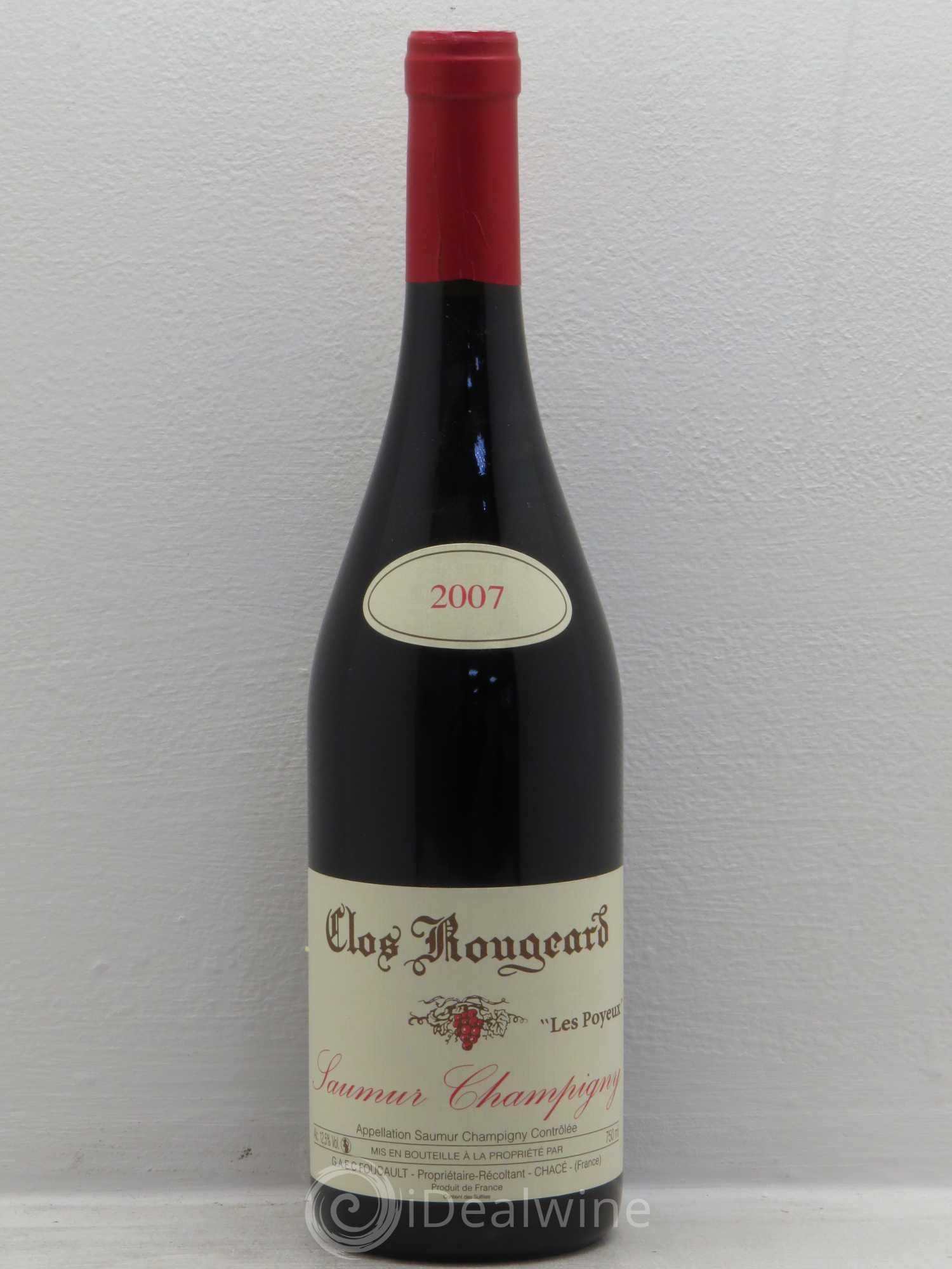 Saumur-Champigny Les Poyeux Clos Rougeard (sans prix de réserve) 2007 - Lot de 1 bouteille - 0