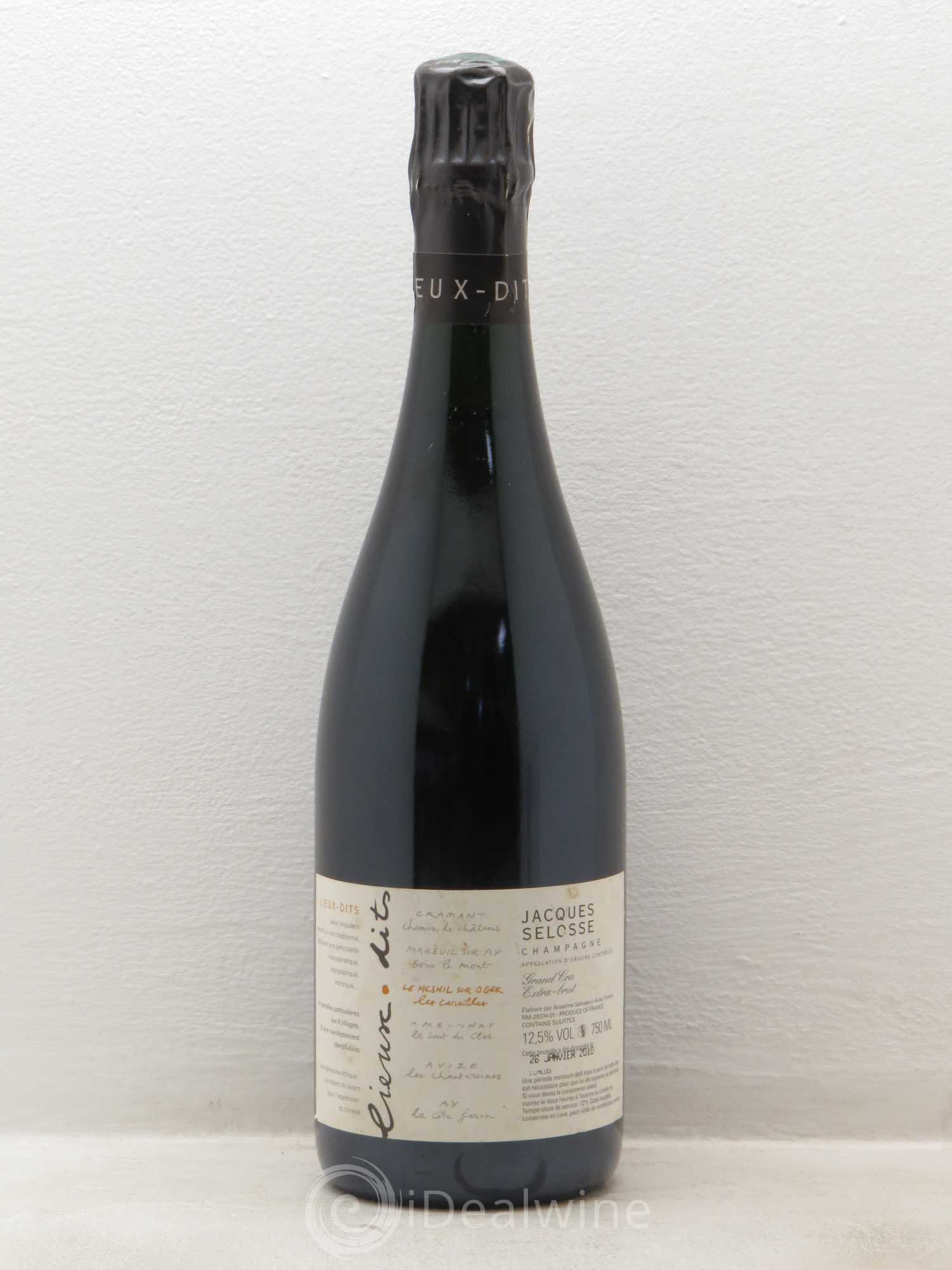 Les Carelles Blanc de Blancs Jacques Selosse - Lot de 1 bouteille - 0