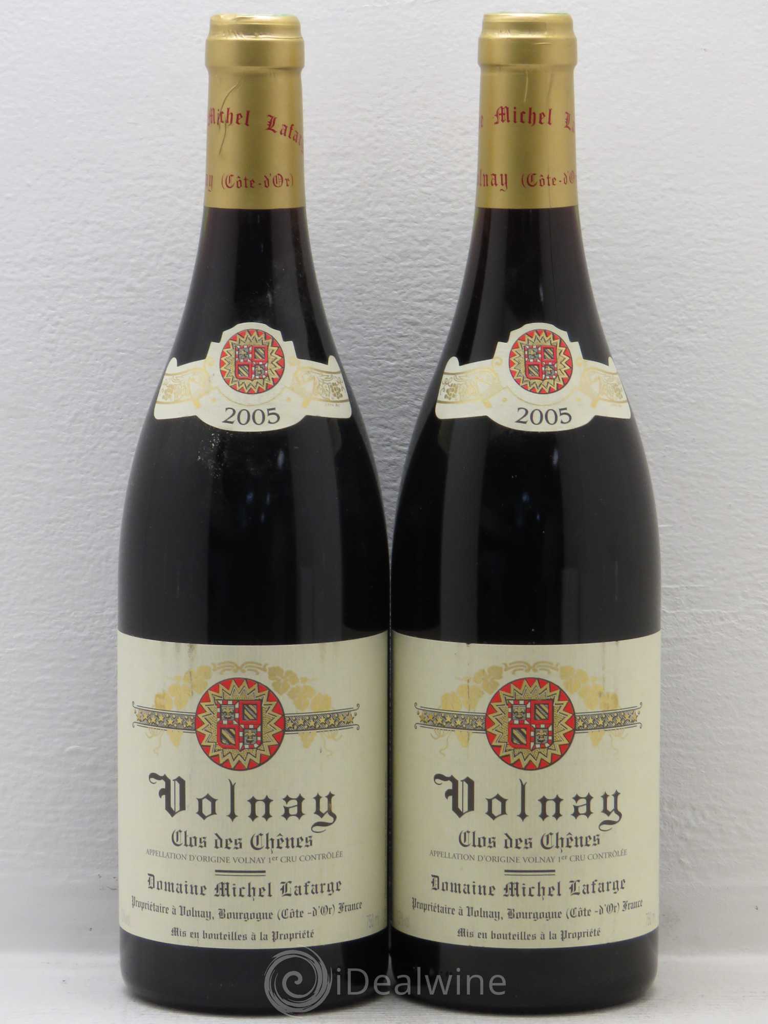 Volnay 1er Cru Clos des Chênes Lafarge (Domaine) (sans prix de réserve) 2005 - Lot de 2 bouteilles - 0