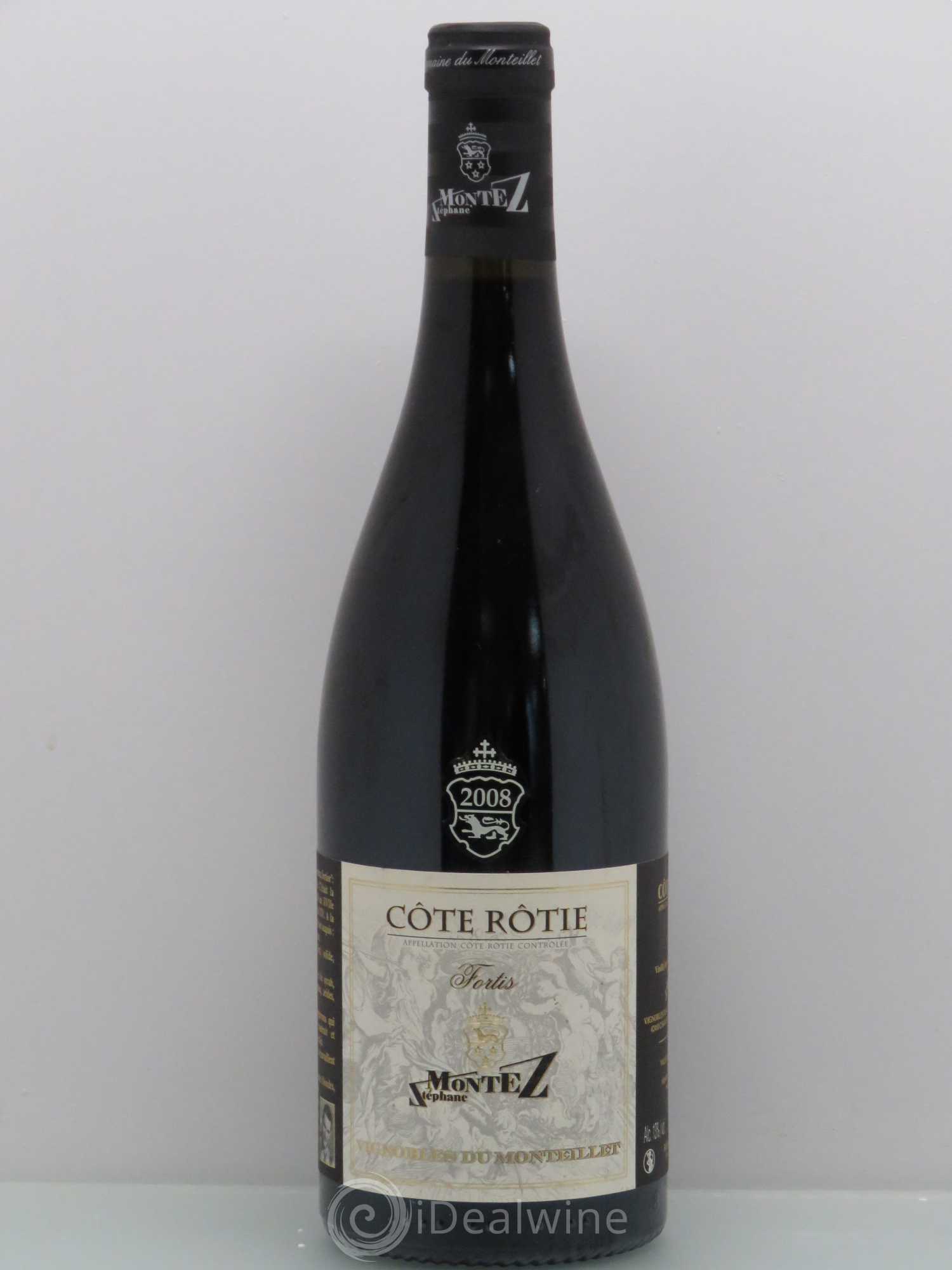 Côte-Rôtie Fortis Monteillet (Domaine du) - Stéphane Montez (sans prix de réserve) 2008 - Lot de 1 bouteille - 0