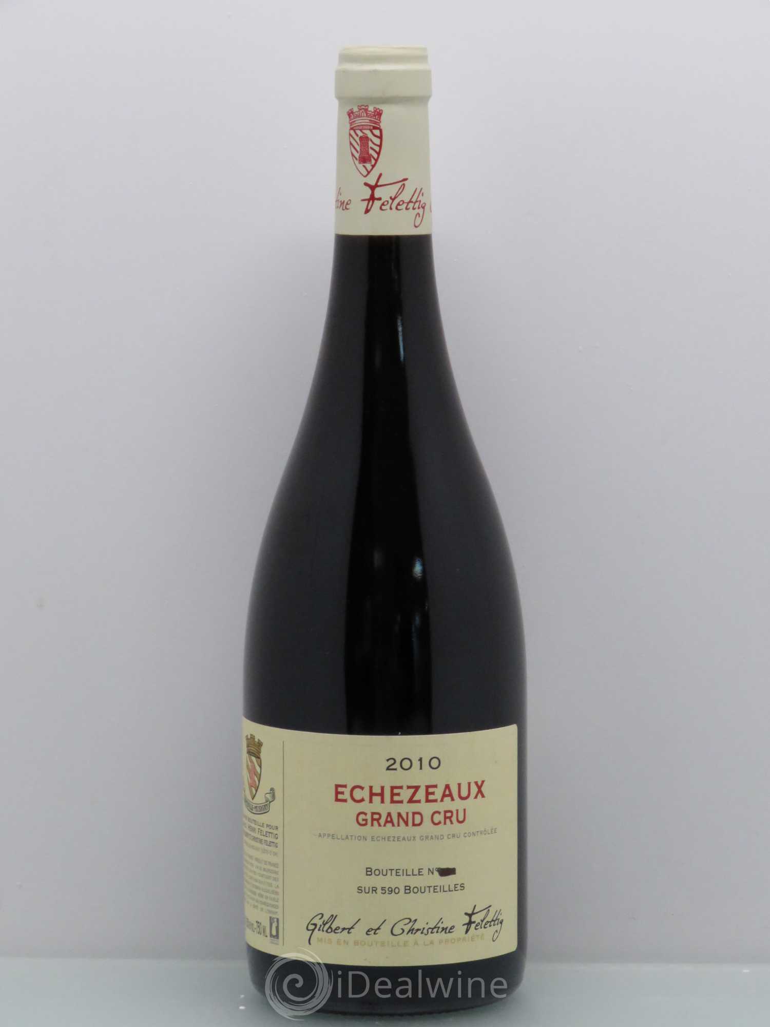 Echezeaux Grand Cru Felettig (sans prix de réserve). Trace stylo 2010 - Posten von 1 Flasche - 0