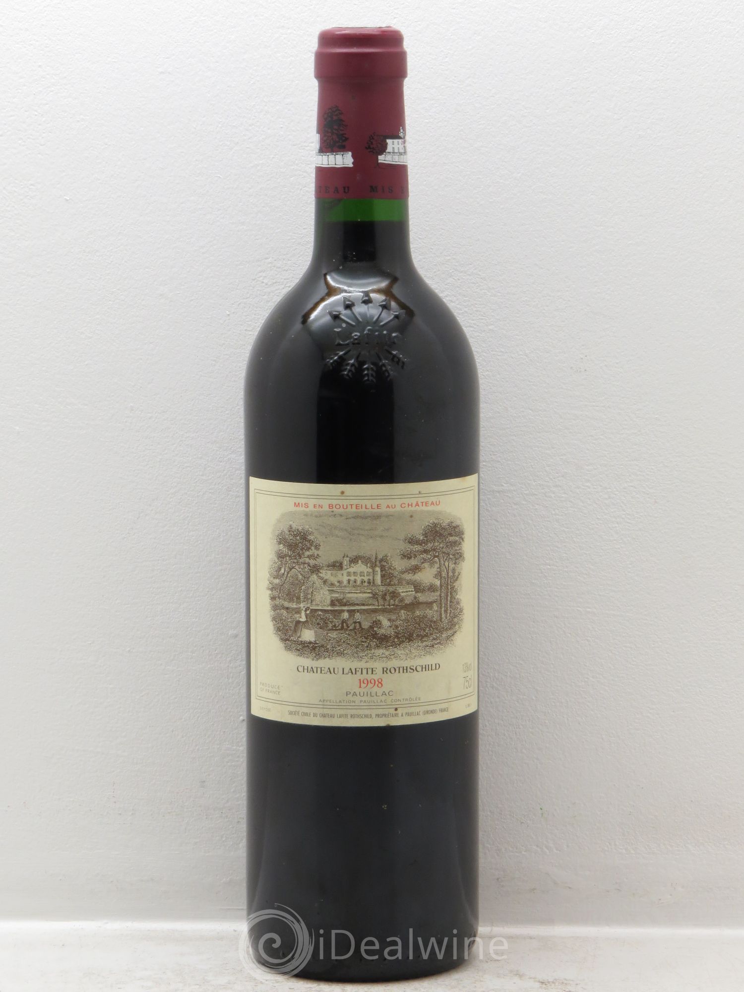 Château Lafite Rothschild 1er Grand Cru Classé 1998 - Lot de 1 bouteille - 0
