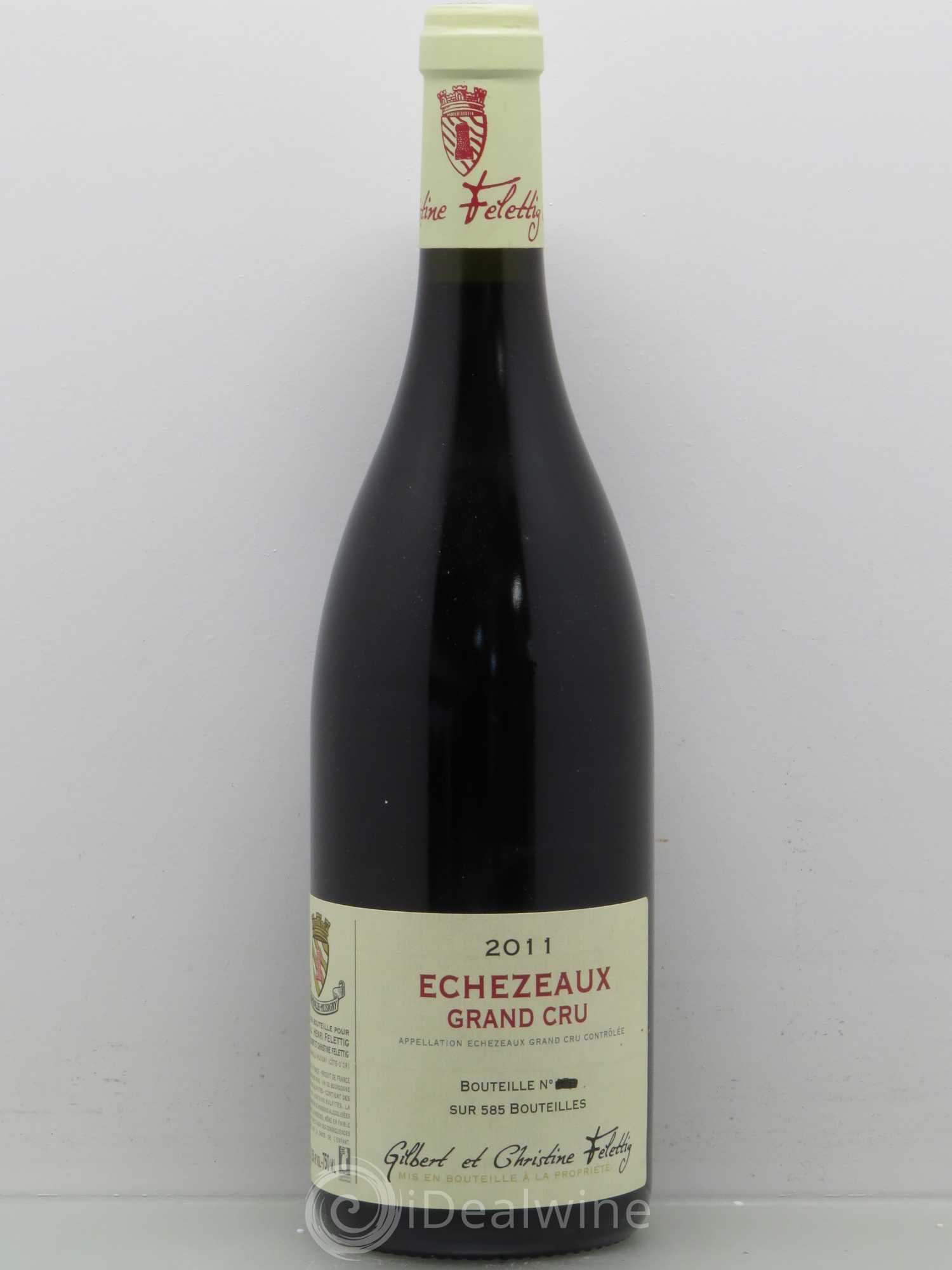 Echezeaux Grand Cru Felettig (sans prix de réserve) 2011 - Posten von 1 Flasche - 0