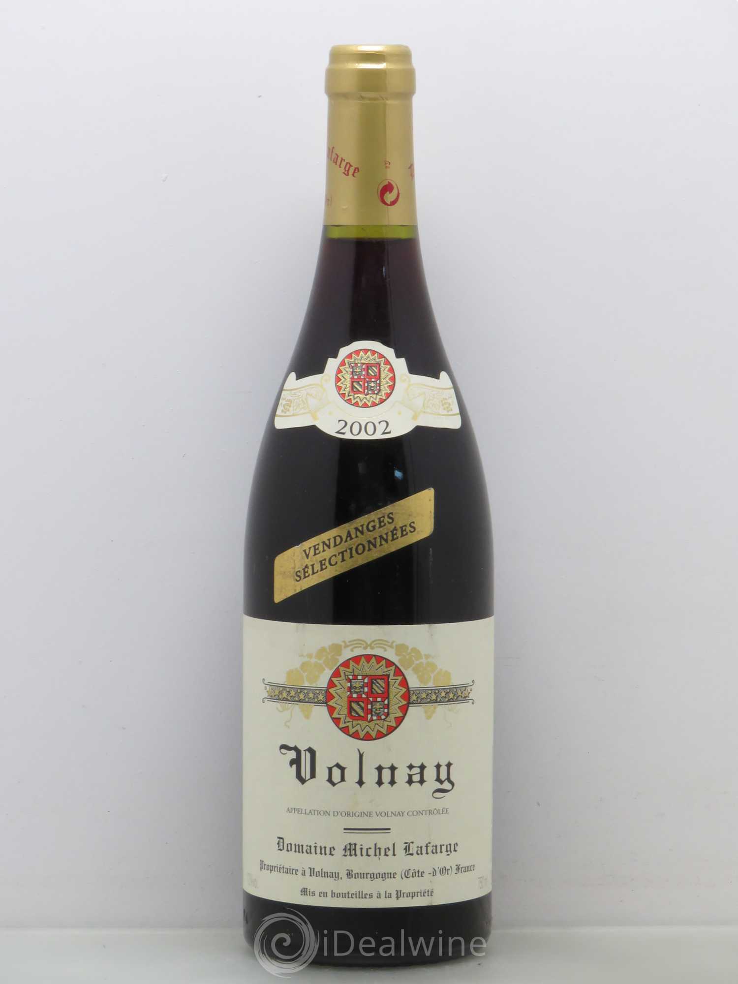 Volnay Vendanges sélectionnées Lafarge (Domaine) (sans prix de réserve) 2002 - Lot de 1 bouteille - 0
