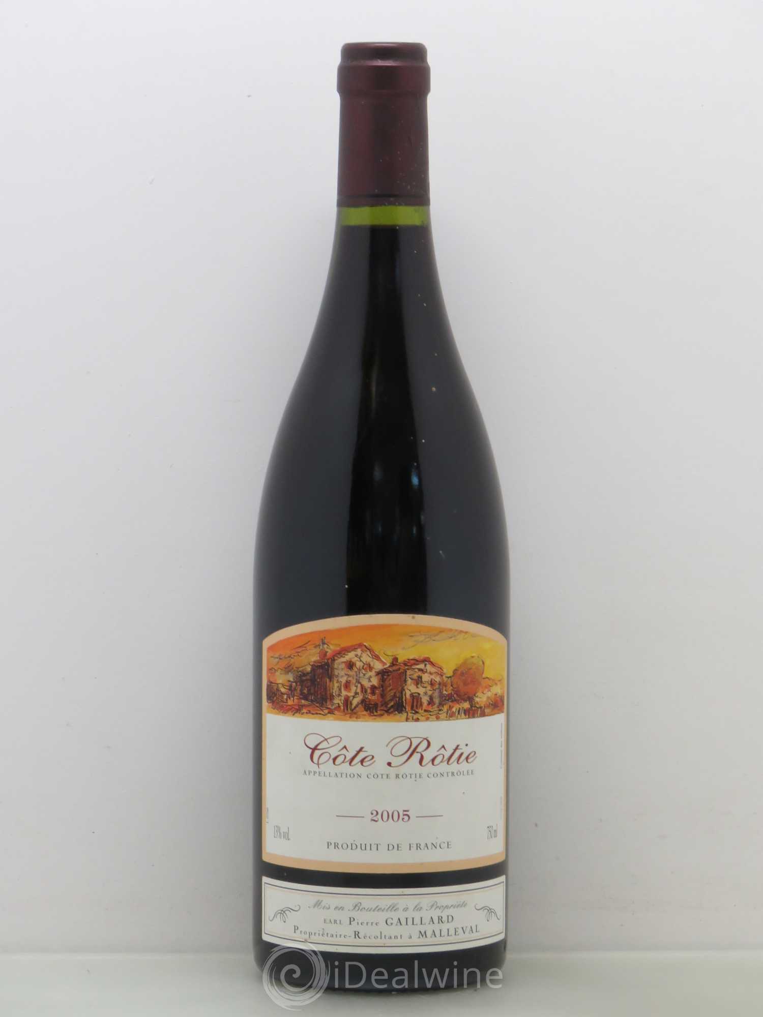Côte-Rôtie Pierre Gaillard (sans prix de réserve) 2005 - Lot de 1 bouteille - 0