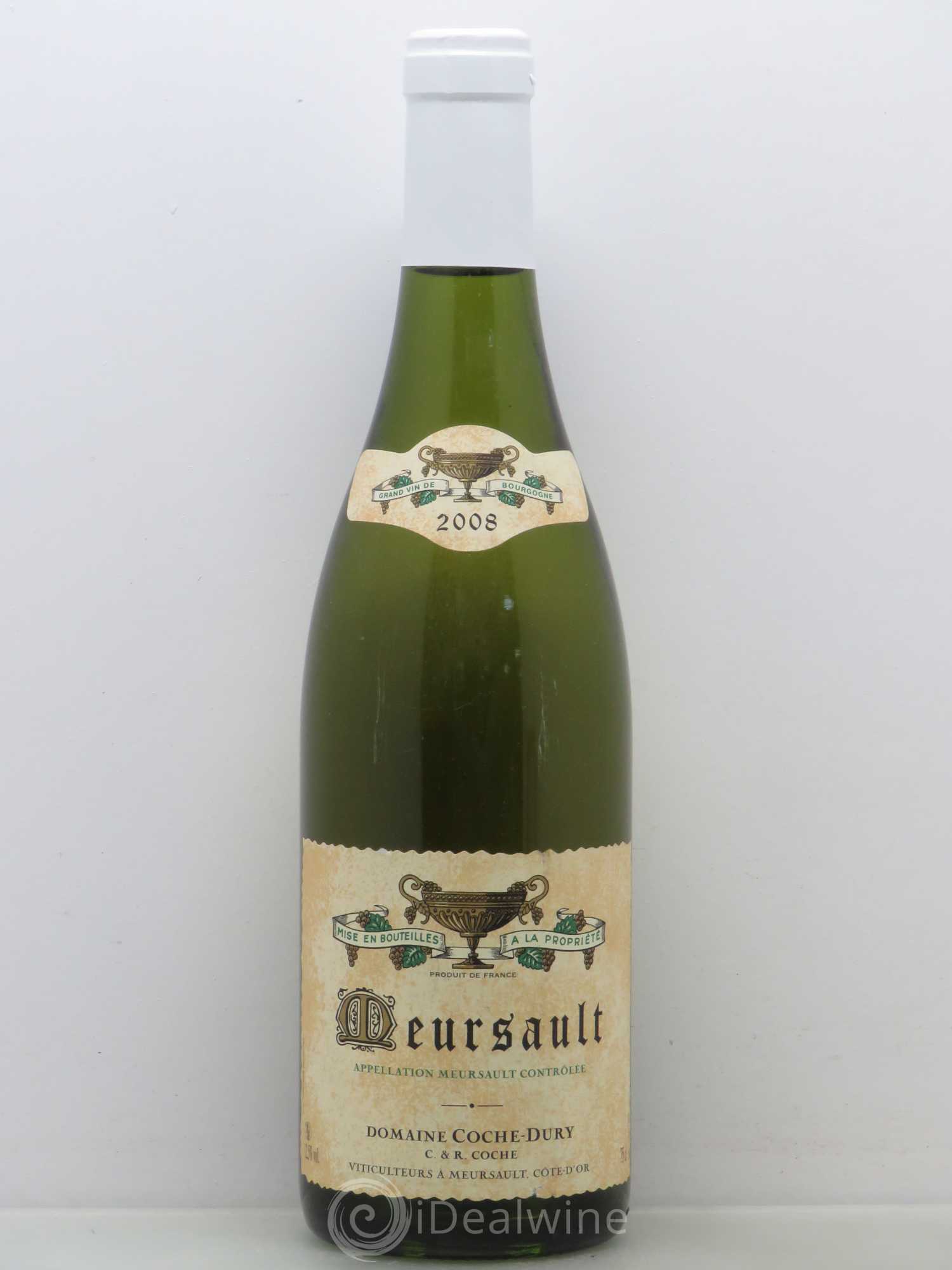 Meursault Coche Dury (Domaine) (sans prix de réserve) 2008 - Lot de 1 bouteille - 0