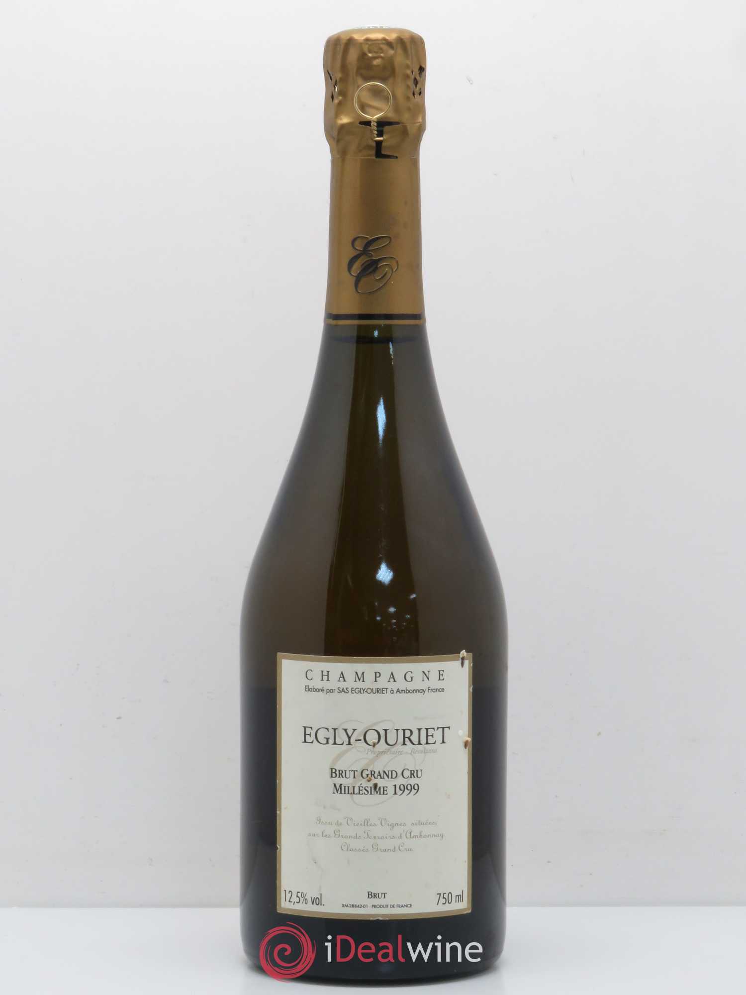 Grand Cru Brut Egly-Ouriet (sans prix de réserve) 1999 - Lot de 1 bouteille - 0