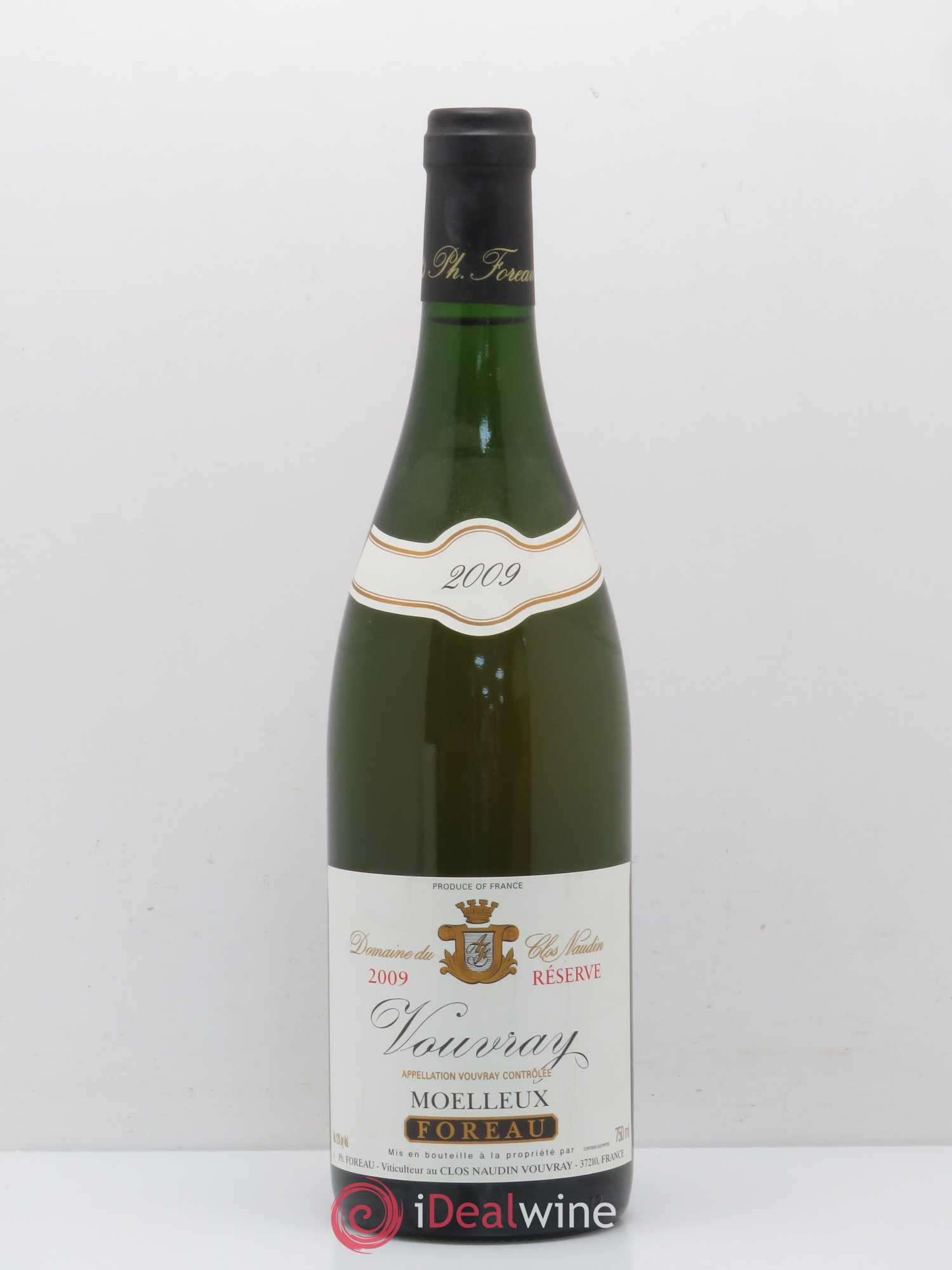 Vouvray Moelleux Réserve Clos Naudin - Philippe Foreau (senza prezzo di riserva) 2009 - Lotto di 1 bottiglia - 0