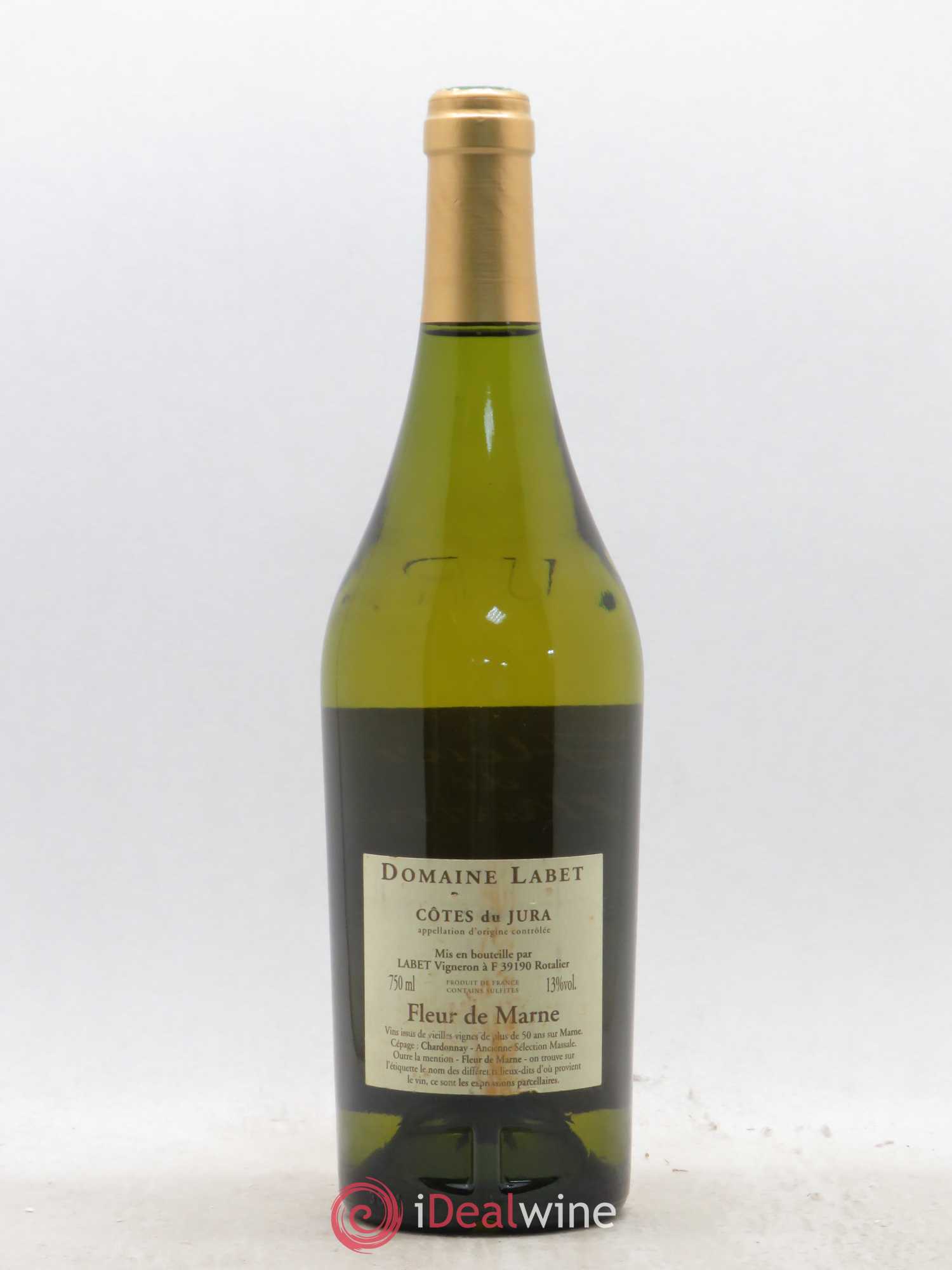 Côtes du Jura Chardonnay La Bardette Romain - Julien - Charline Labet 2003 - Lot de 1 bouteille - 1
