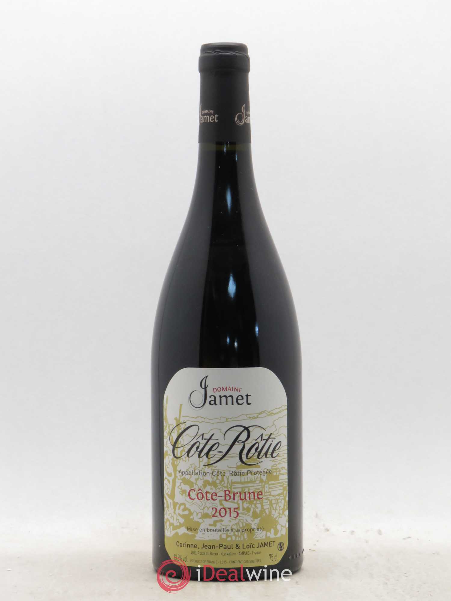 Côte-Rôtie Côte Brune Jamet (Domaine) 2015 - Lot de 1 bouteille - 0