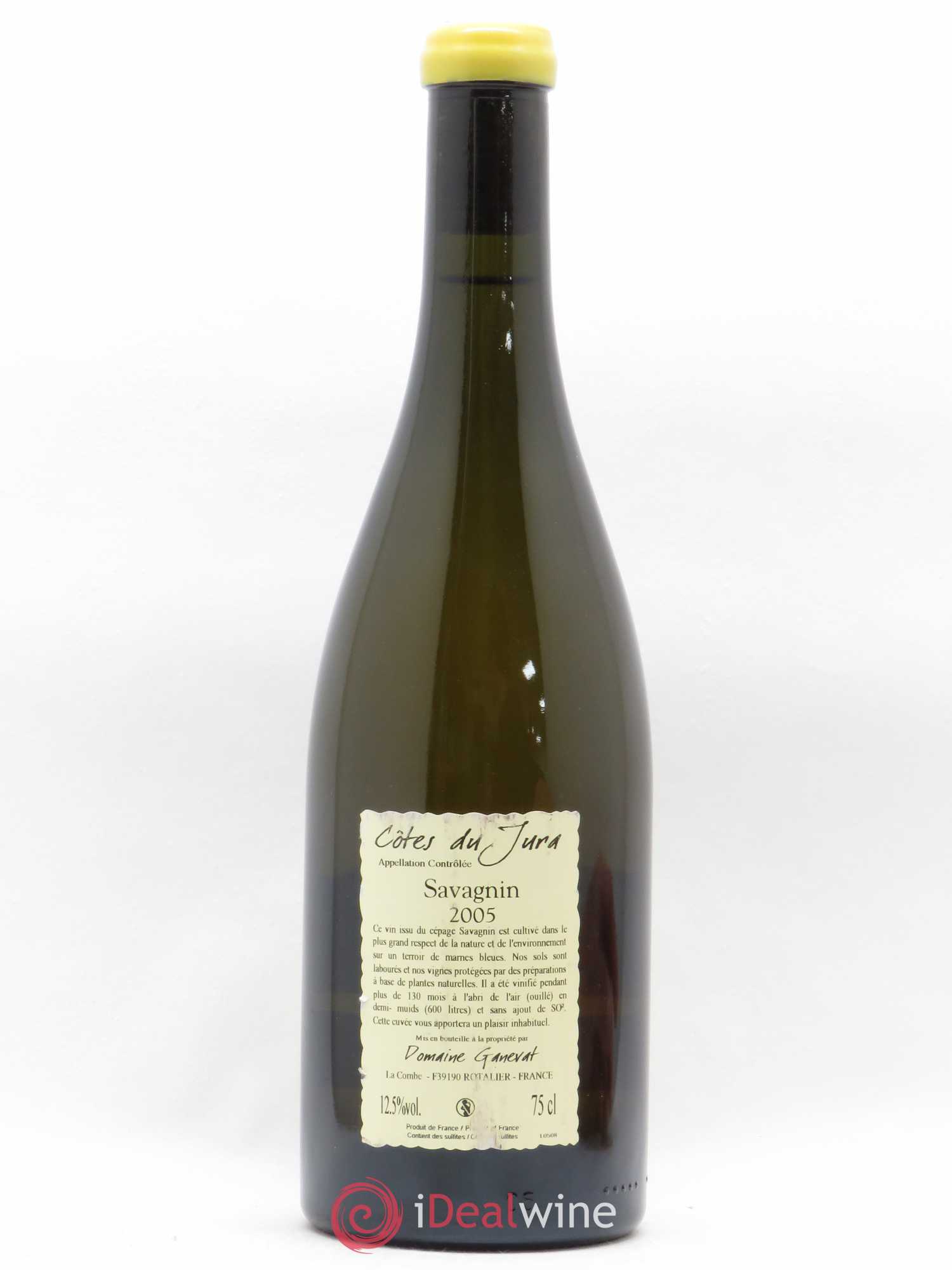 Côtes du Jura Les Vignes de mon Père Jean-François Ganevat (Domaine) 2005 - Lot de 1 bouteille - 1