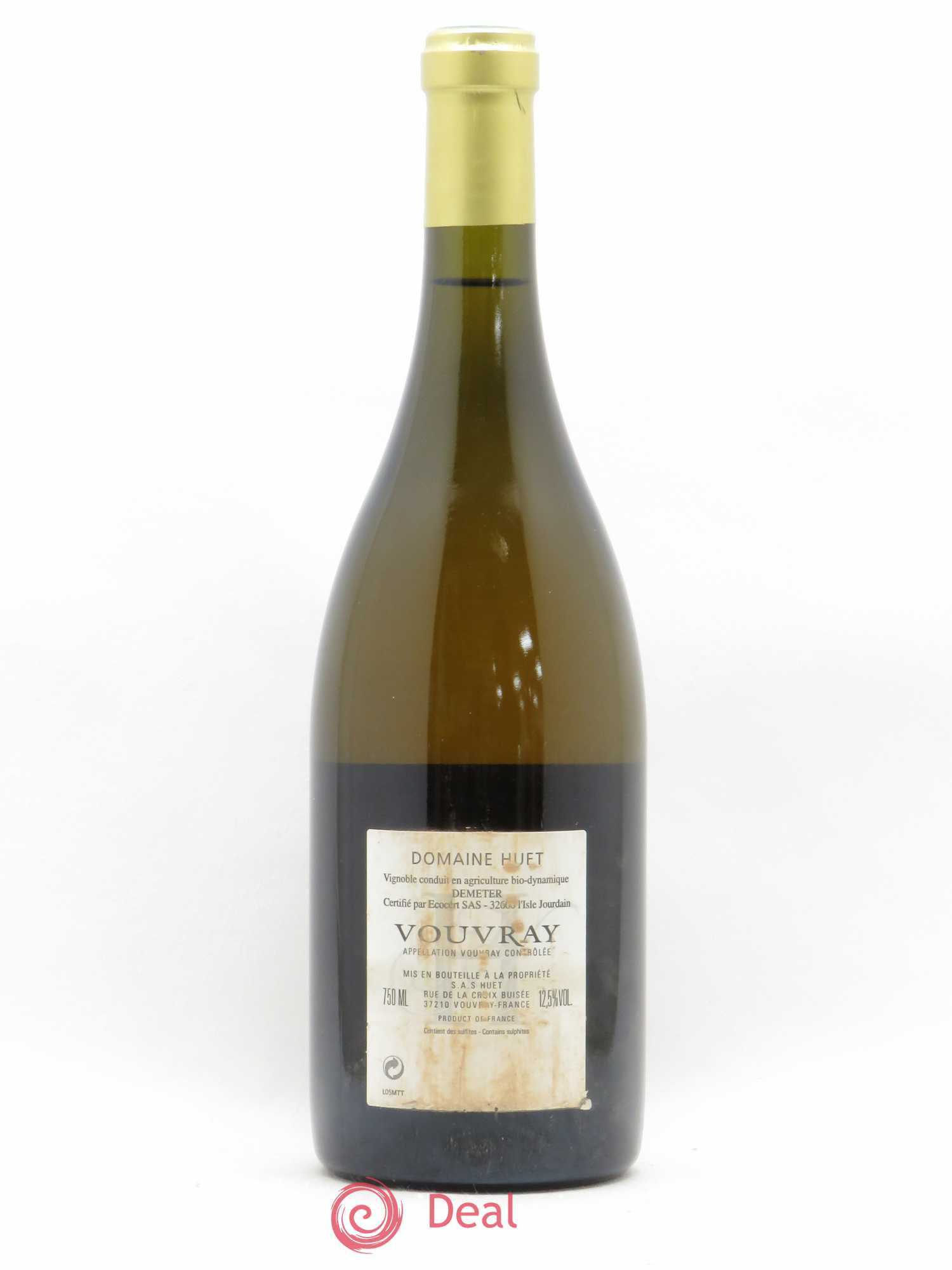Vouvray Le Mont Moelleux 1ère Trie Domaine Huet 2005 - Lotto di 1 bottiglia - 1