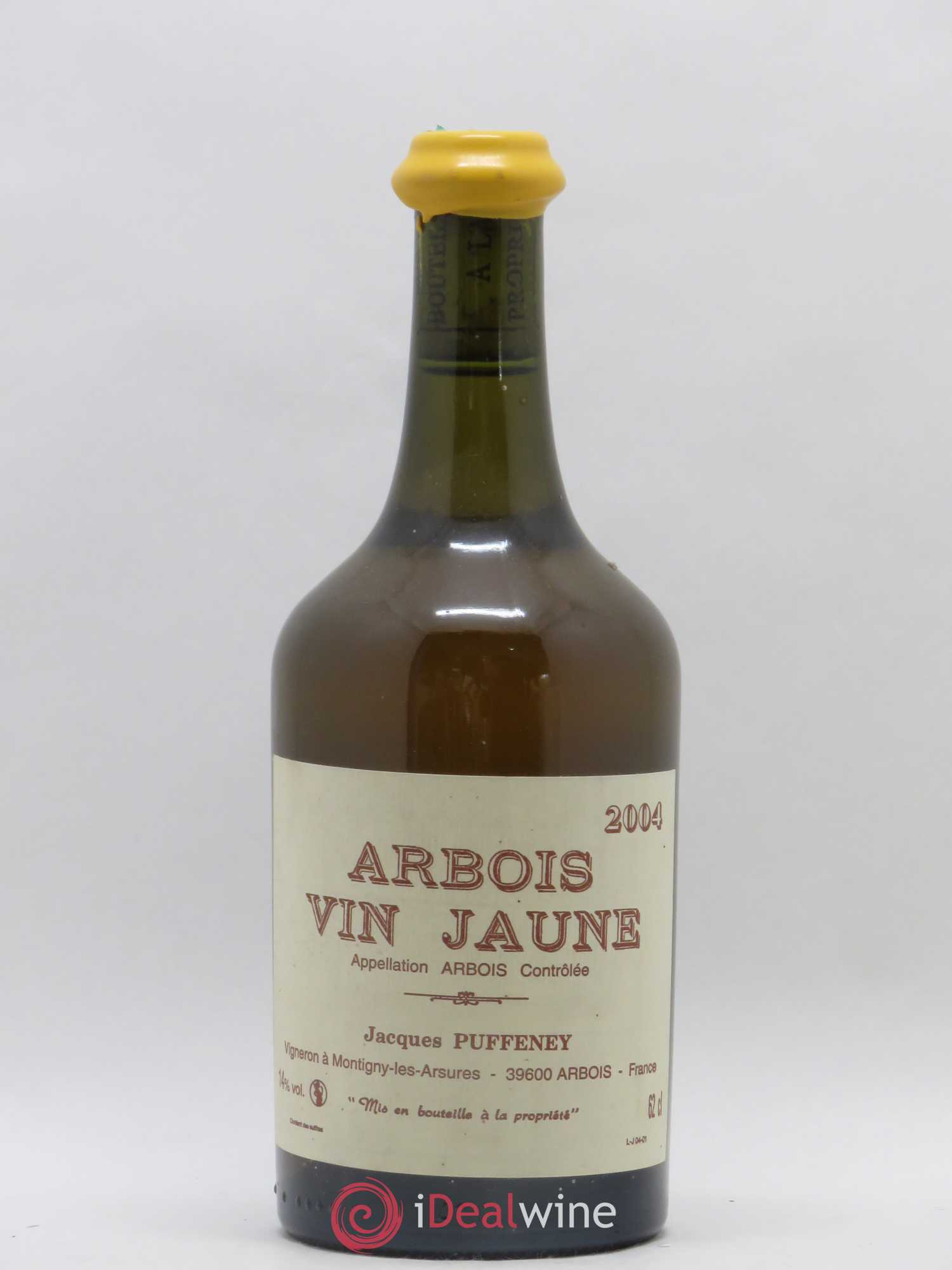 Arbois Vin Jaune Jacques Puffeney (sans prix de réserve) 2004 - Lot de 1 bouteille - 0