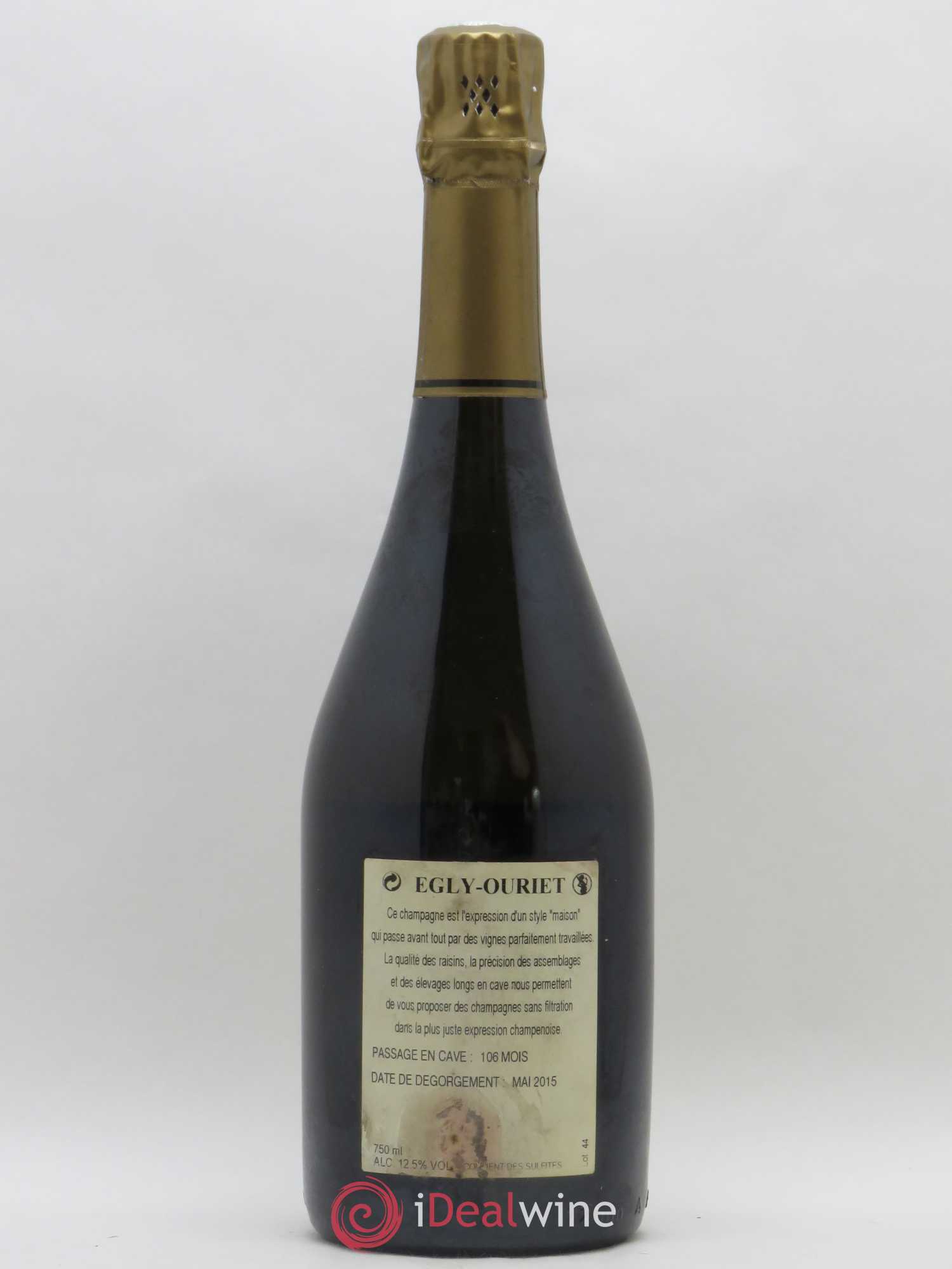 Grand Cru Brut Egly-Ouriet  (sans prix de réserve) 2005 - Lot de 1 bouteille - 1
