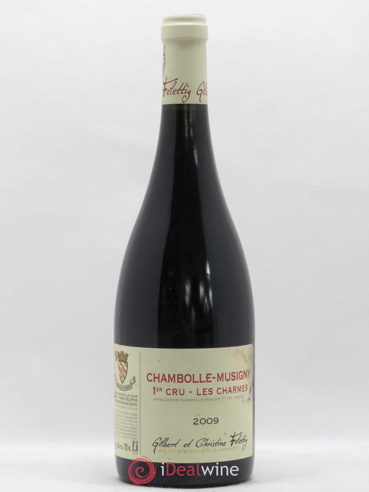 Chambolle-Musigny 1er Cru Les Charmes Felettig (Domaine) (sans prix de réserve) 2009 - Lot de 1 bouteille - 0