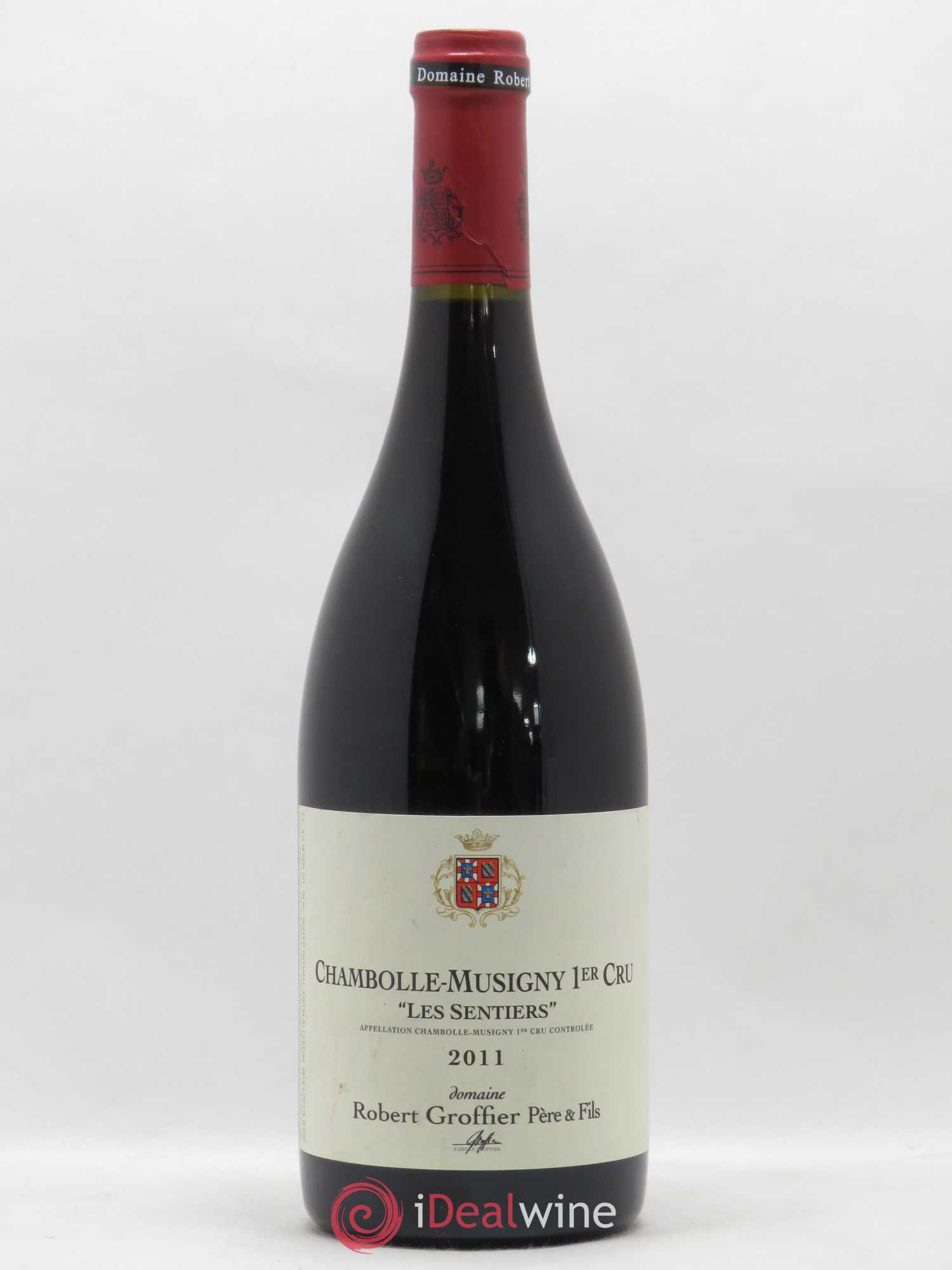 Chambolle-Musigny 1er Cru Les Sentiers Robert Groffier Père & Fils (Domaine) (sans prix de réserve) 2011 - Lot de 1 bouteille - 0