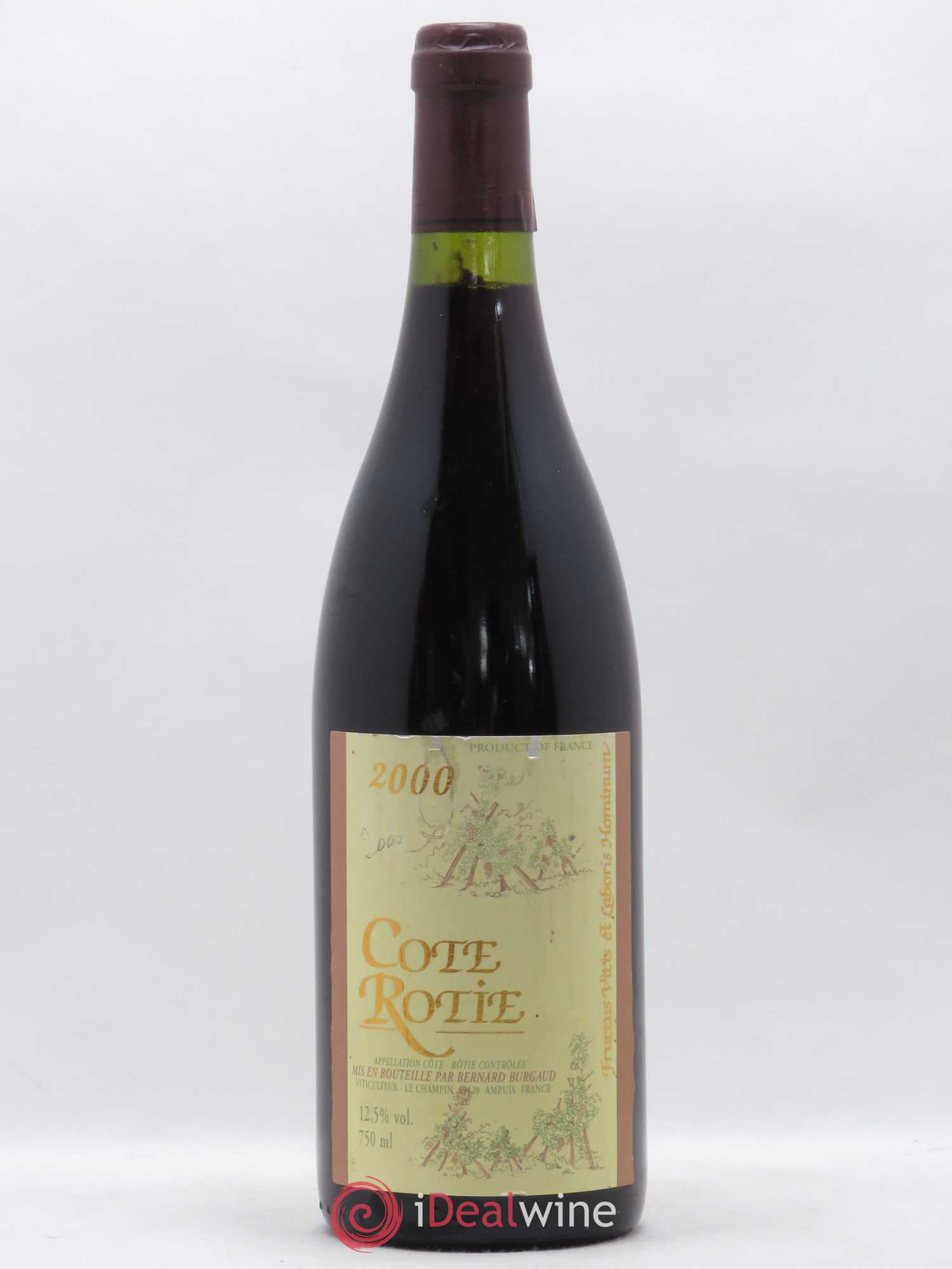 Côte-Rôtie Bernard Burgaud (sans prix de réserve) 2000 - Lot de 1 bouteille - 0