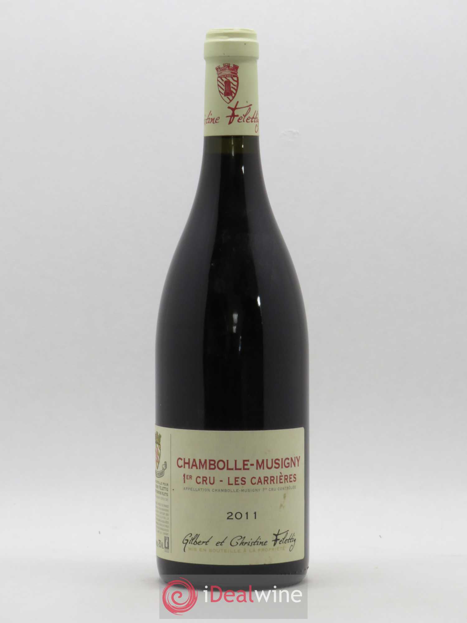 Chambolle-Musigny 1er Cru Les Carrieres Domaine Felettig (sans prix de réserve) 2011 - Posten von 1 Flasche - 0