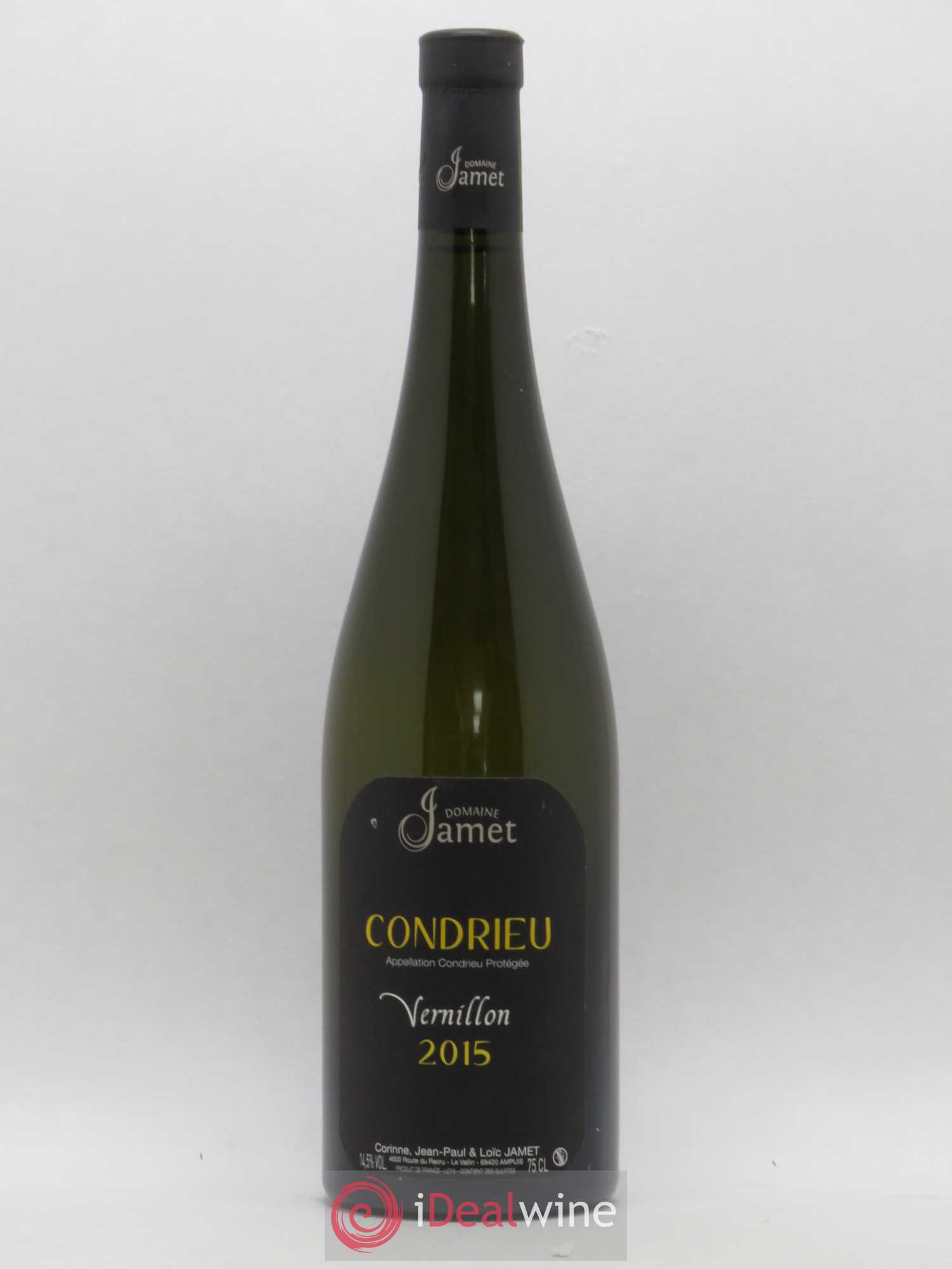 Condrieu Vernillon Jamet (Domaine) (senza prezzo di riserva) 2015 - Lotto di 1 bottiglia - 0