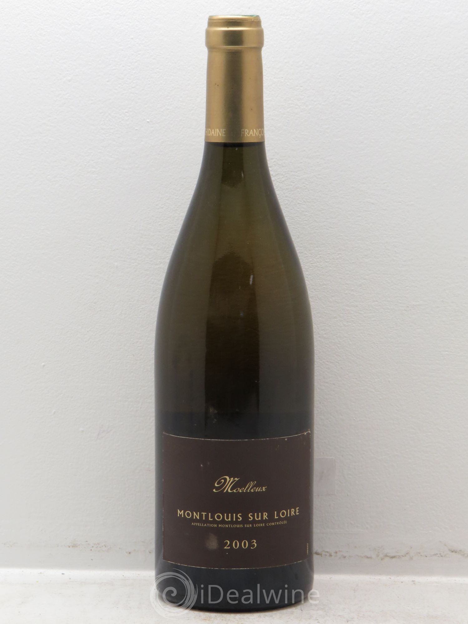 Montlouis-sur-Loire (sans prix de réserve) Domaine François Chidaine 2003 - Lotto di 1 bottiglia - 0