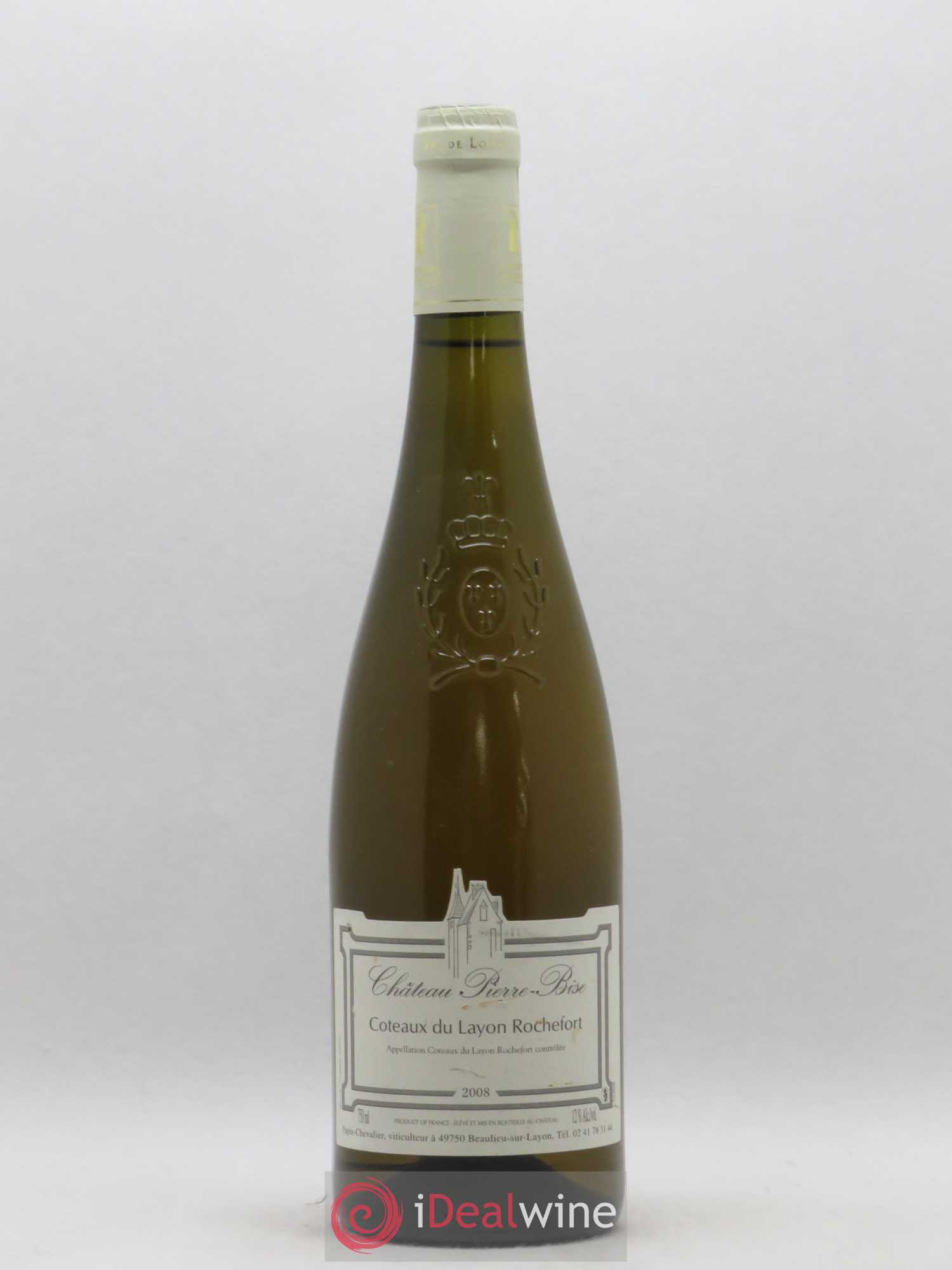 Coteaux du Layon Rochefort Château Pierre Bise 2008 - Posten von 1 Flasche - 0