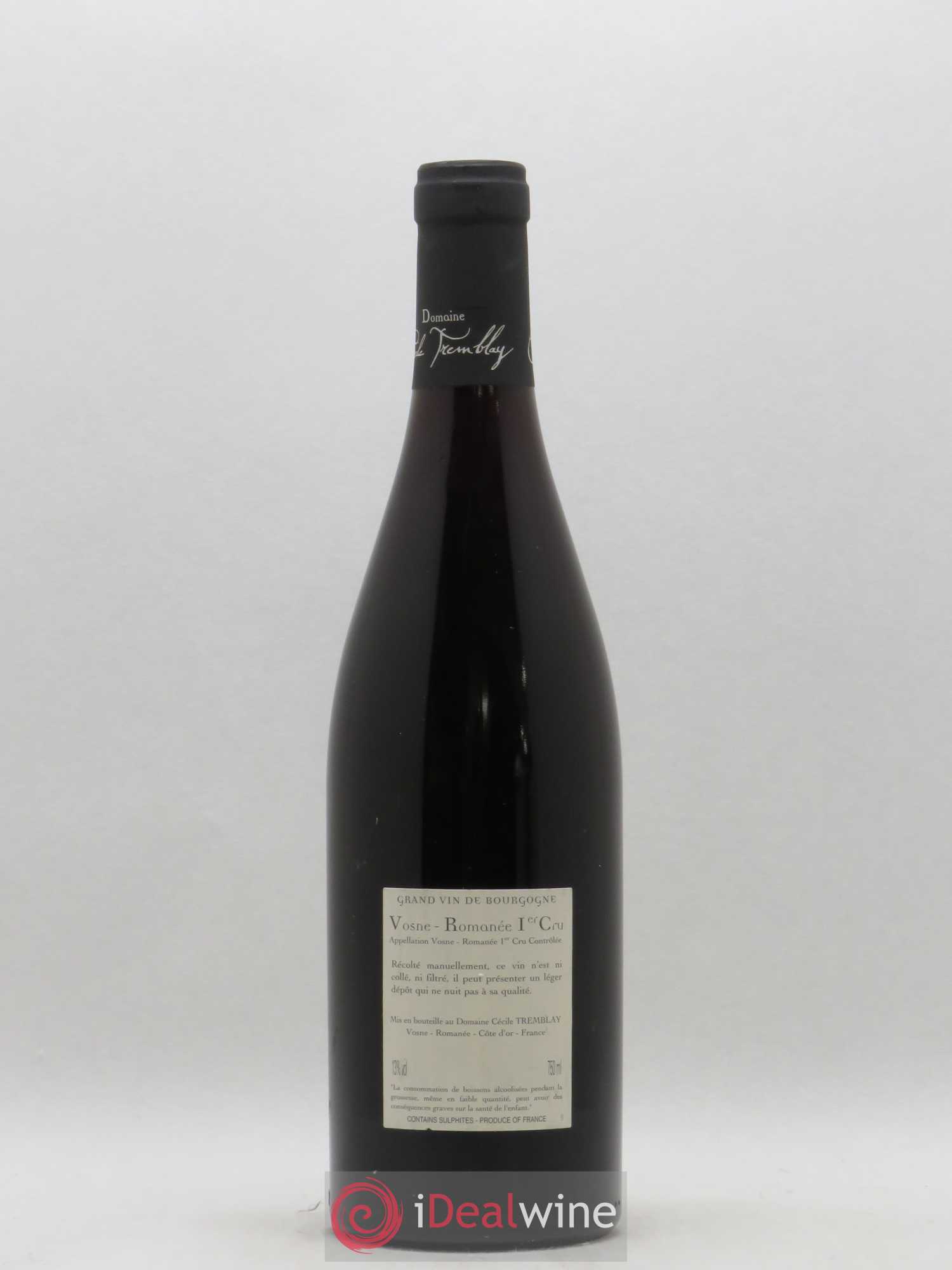 Vosne-Romanée 1er Cru Les Rouges Du Dessus Cécile Tremblay 2008 - Posten von 1 Flasche - 1