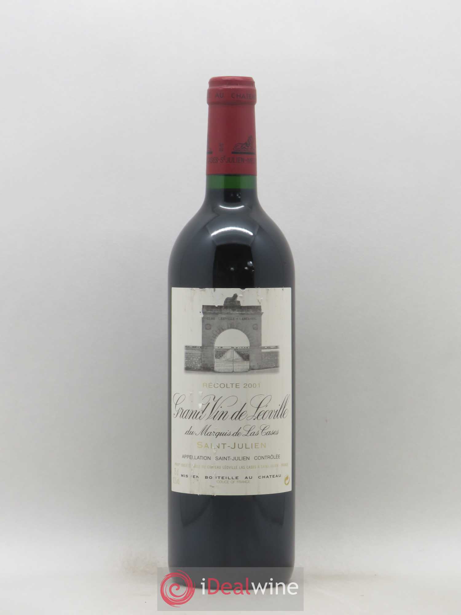 Château Léoville Las Cases 2ème Grand Cru Classé (sans prix de réserve) 2001 - Lot de 1 bouteille - 0