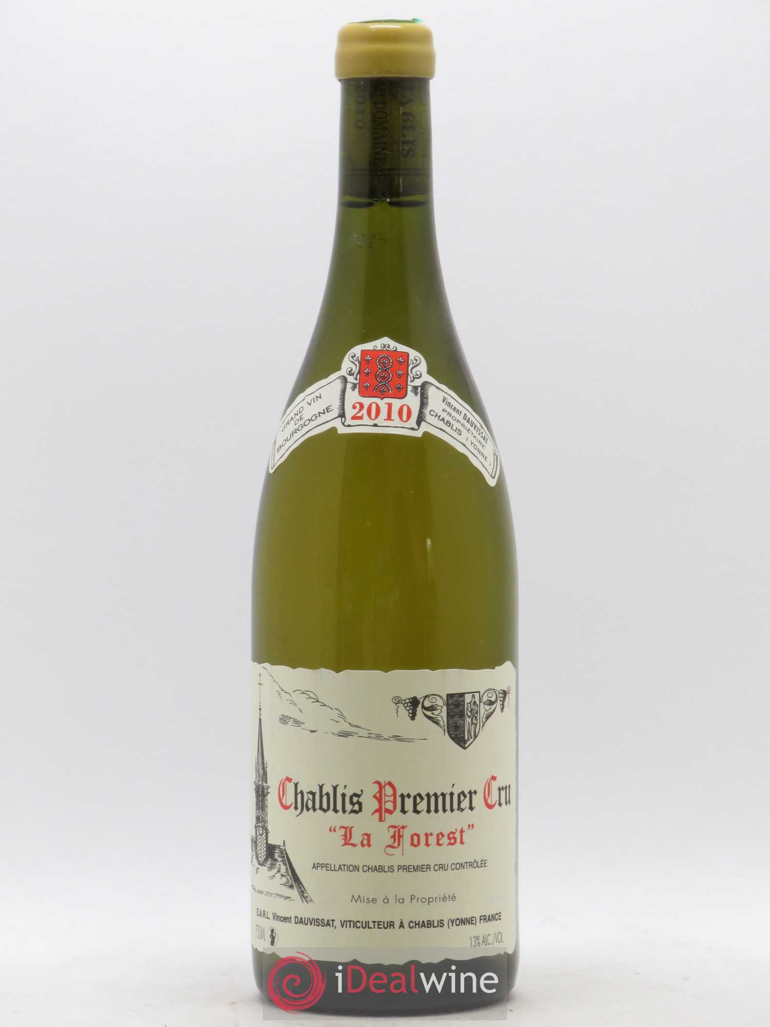 Chablis 1er Cru La Forest Vincent Dauvissat (Domaine) (sans prix de réserve) 2010 - Lot de 1 bouteille - 0