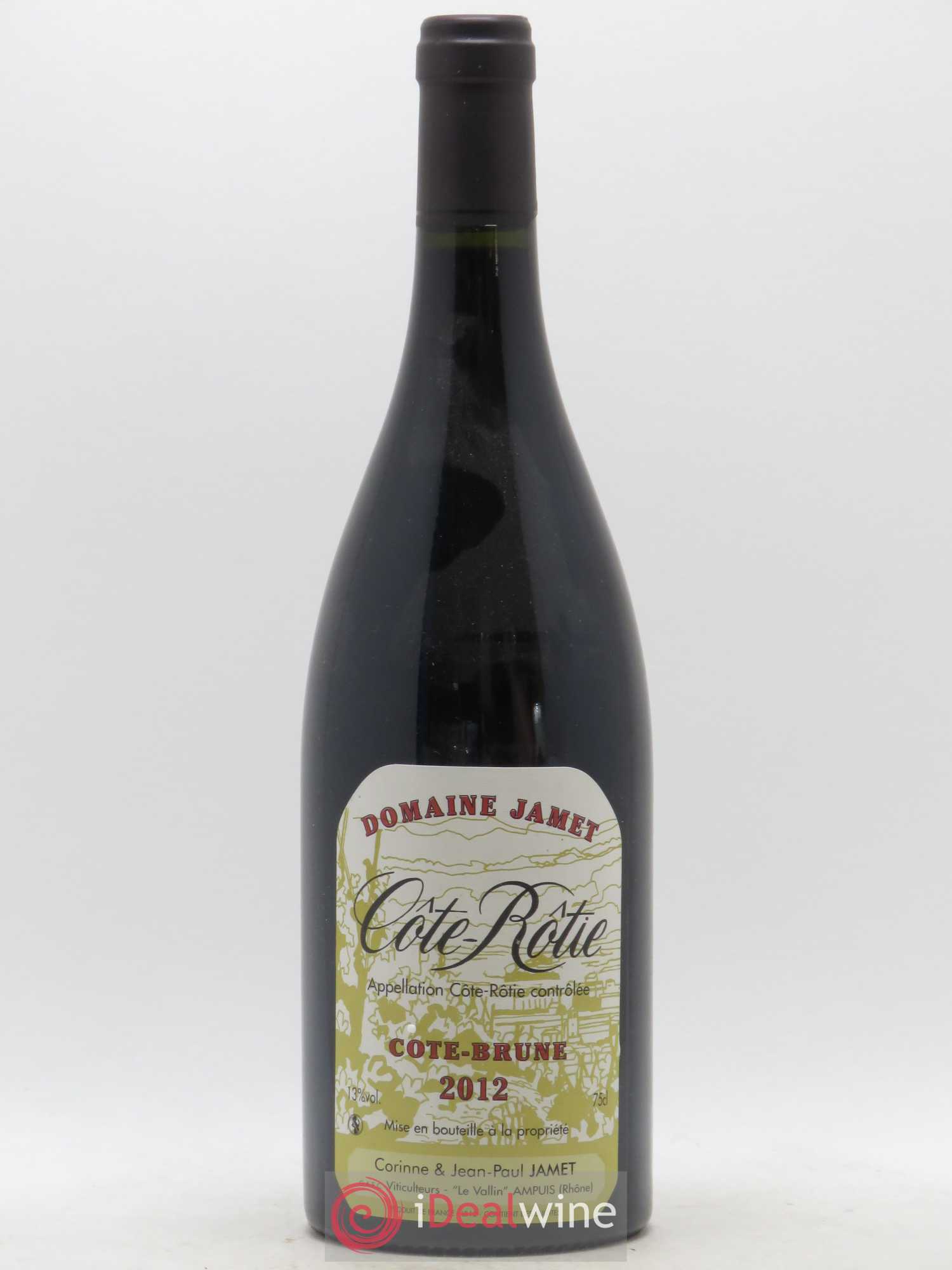 Côte-Rôtie Côte Brune Jamet (Domaine) (sans prix de réserve) 2012 - Lot de 1 bouteille - 0