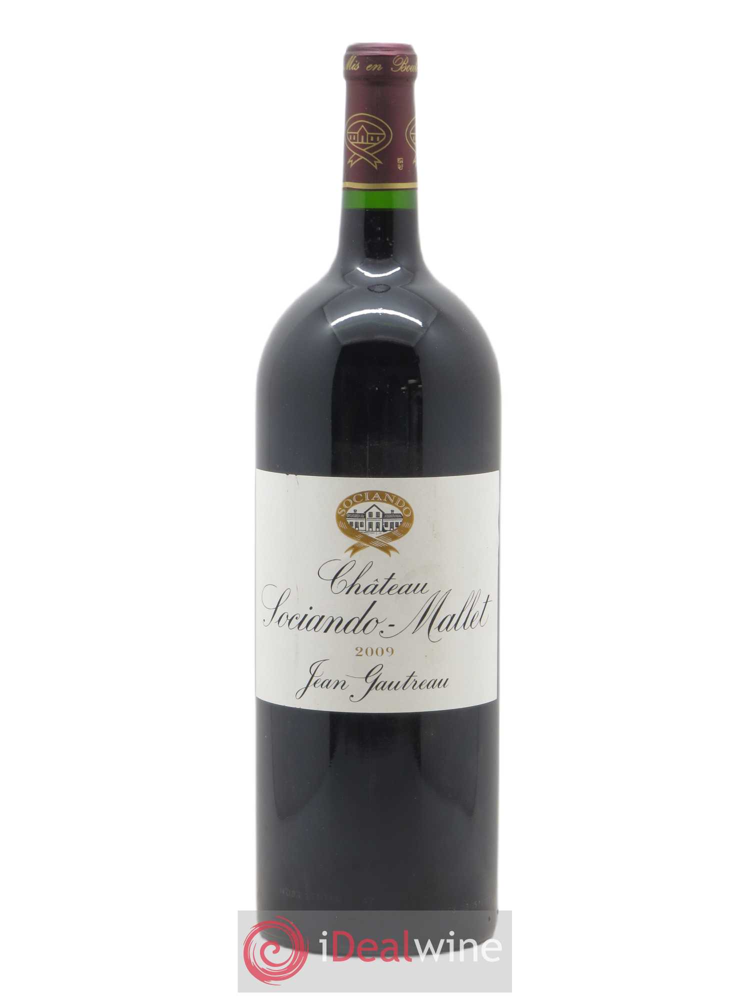 Château Sociando Mallet (sans prix de réserve) 2009 - Lot de 1 magnum - 0