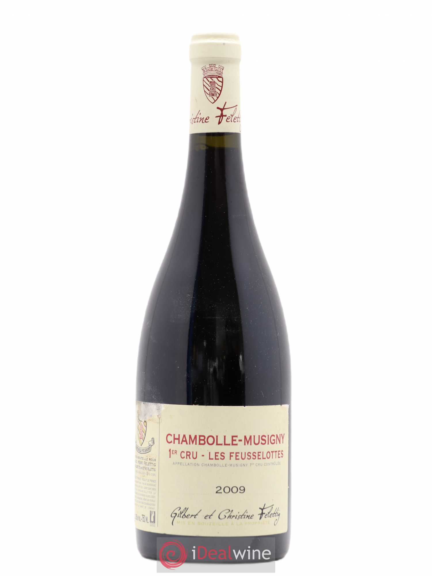 Chambolle-Musigny 1er Cru Les Feusselottes Domaine Felettig (sans prix de réserve) 2009 - Posten von 1 Flasche - 0