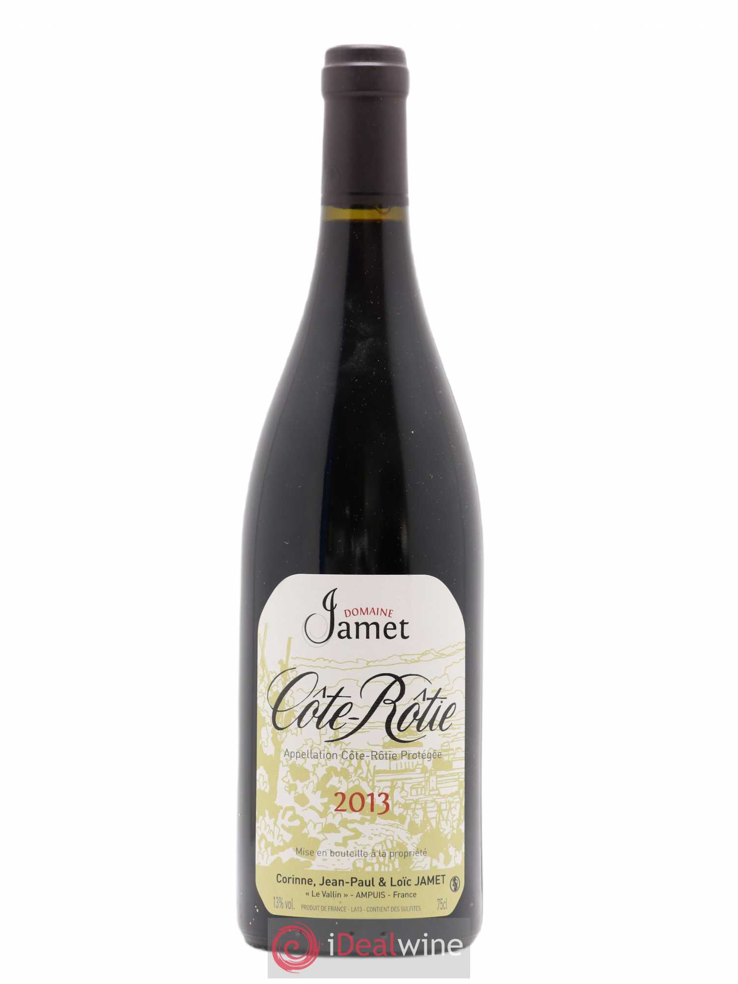 Côte-Rôtie Jamet (Domaine) (sans prix de réserve) 2013 - Lot de 1 bouteille - 0