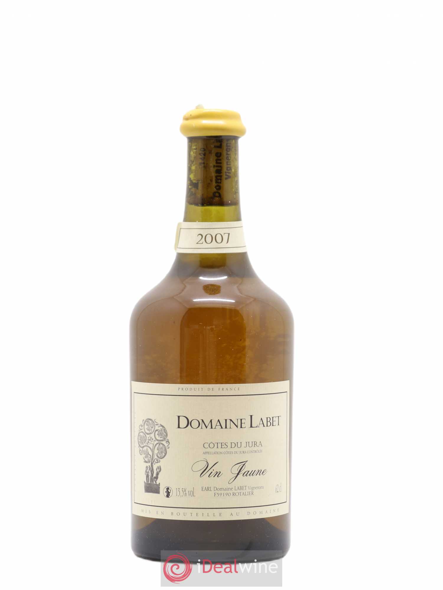 Côtes du Jura Vin Jaune Romain - Julien - Charline Labet (senza prezzo di riserva) 2007 - Lotto di 1 bottiglia - 0