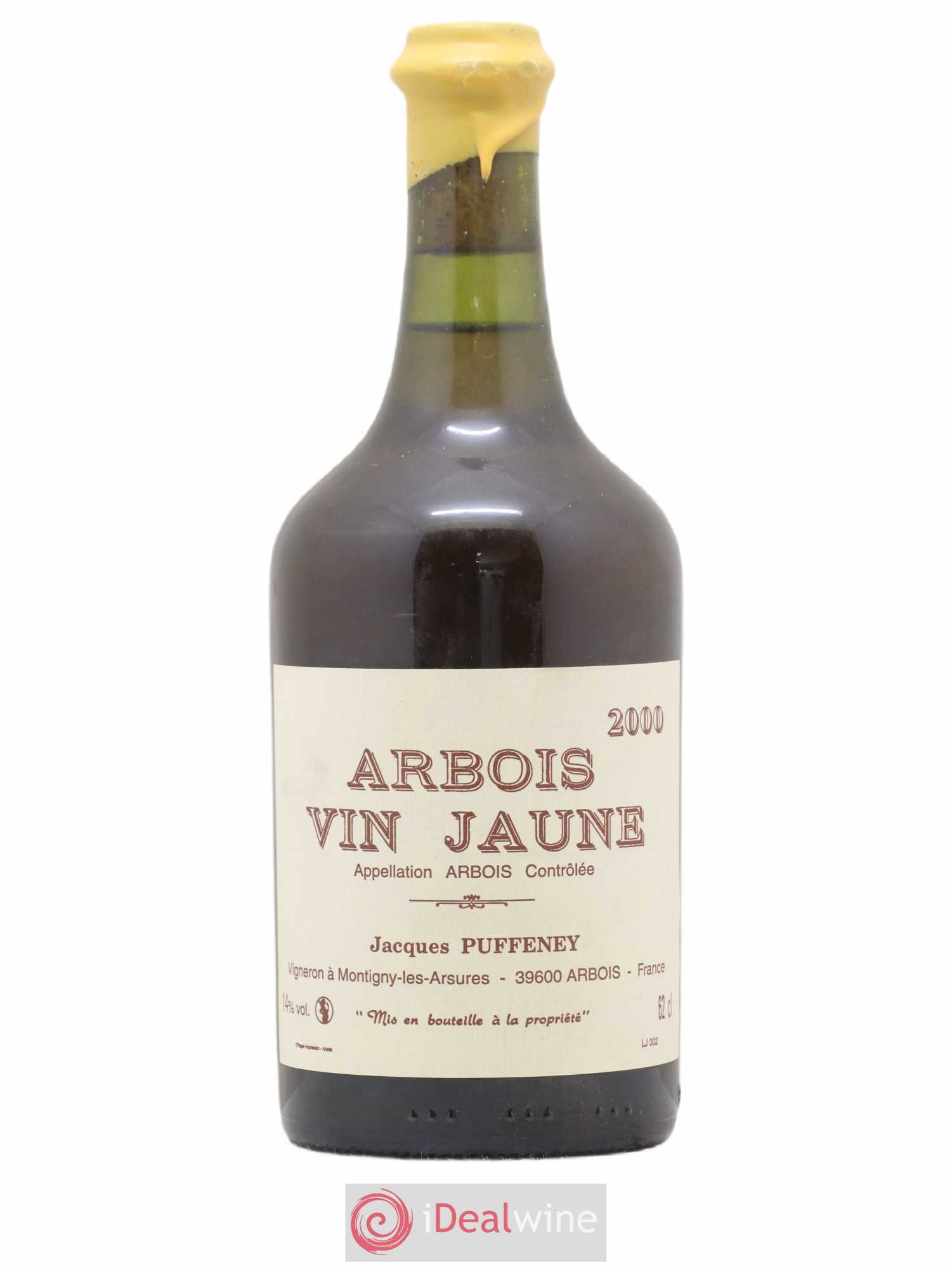 Arbois Vin Jaune Jacques Puffeney (sans prix de réserve) 2000 - Lot de 1 bouteille - 0
