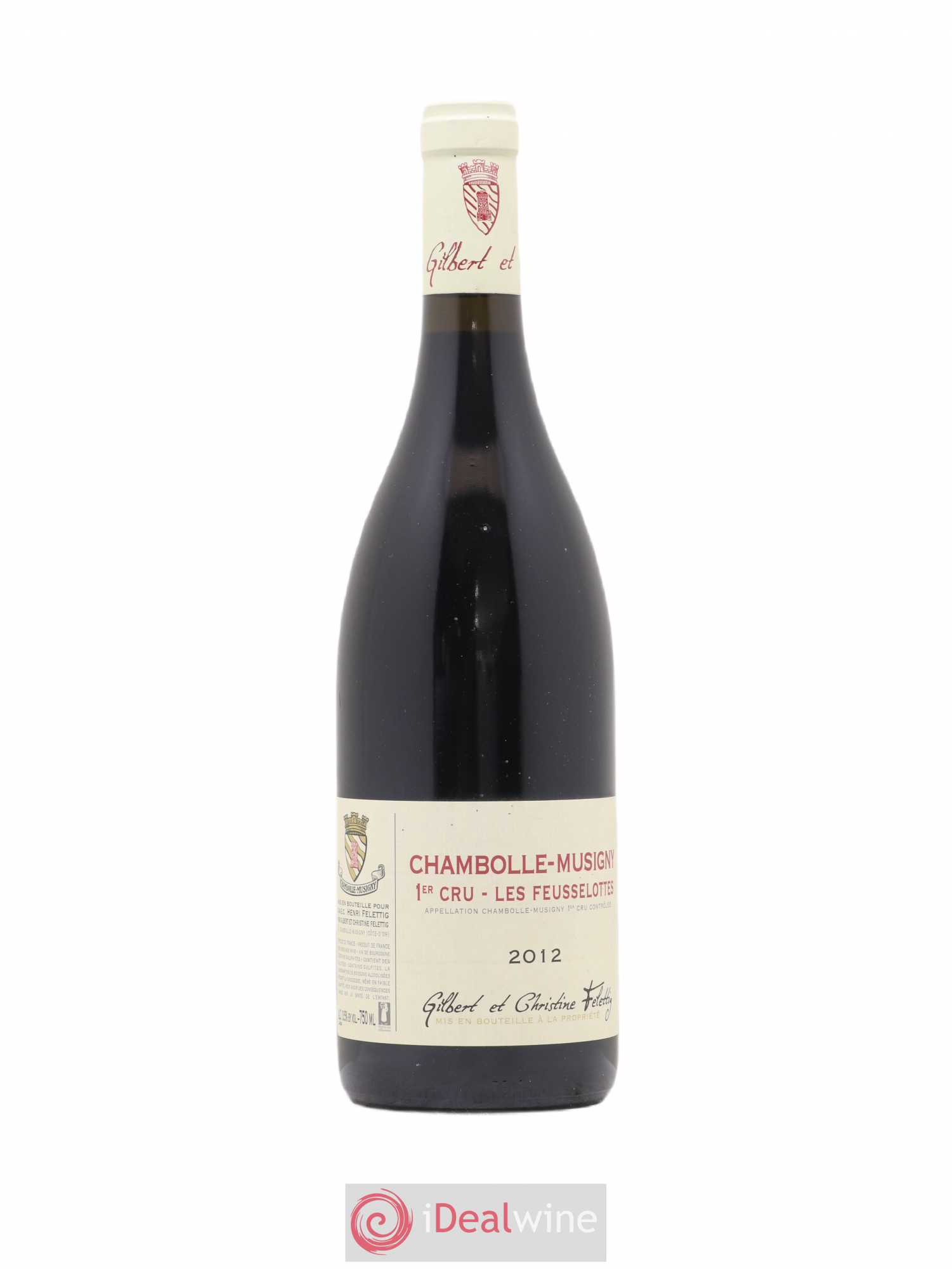Chambolle-Musigny 1er Cru Les Feusselottes Domaine Felettig (sans prix de réserve) 2012 - Posten von 1 Flasche - 0