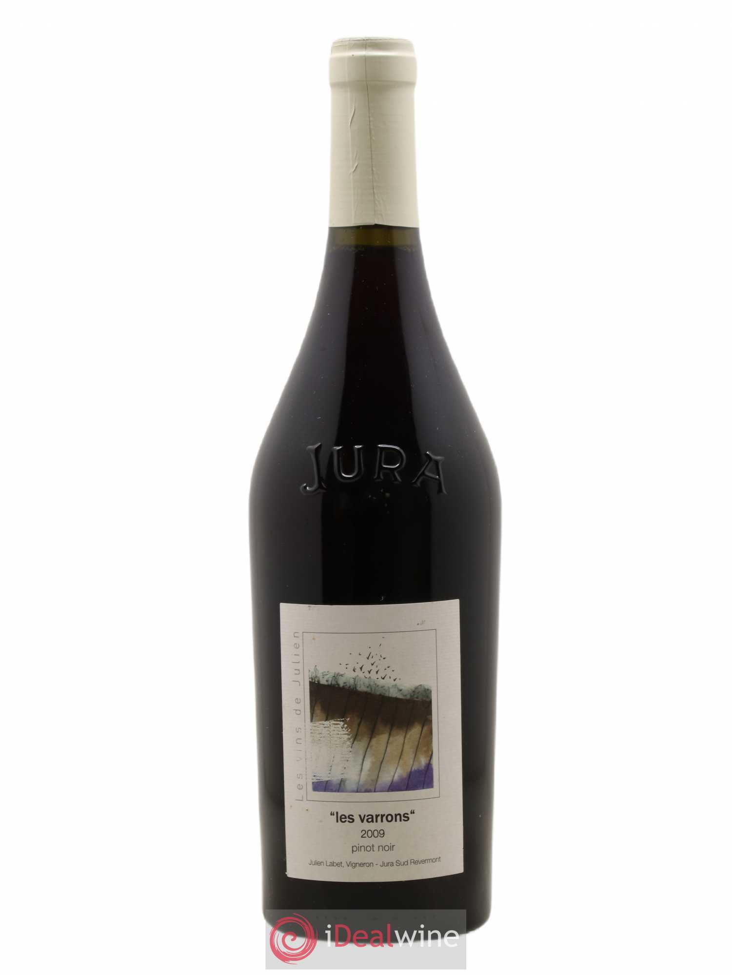Côtes du Jura Pinot Noir Les Varrons Sélection Massale Romain - Julien - Charline Labet (sans prix de réserve) 2009 - Lot de 1 bouteille - 0