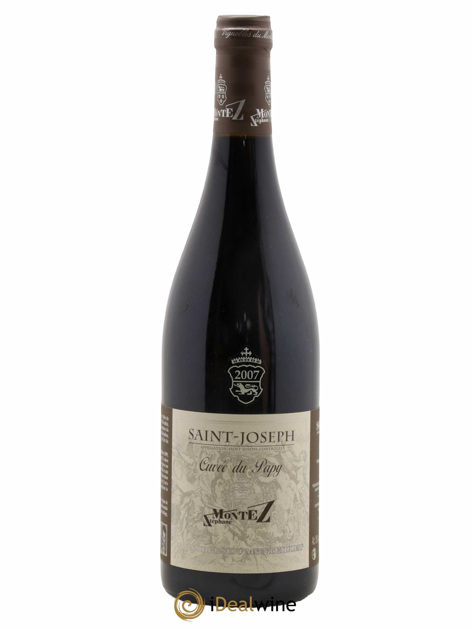 Saint-Joseph Cuvée du Papy Monteillet (Domaine du) - Stéphane Montez 2007 - Lot de 1 bouteille - 0