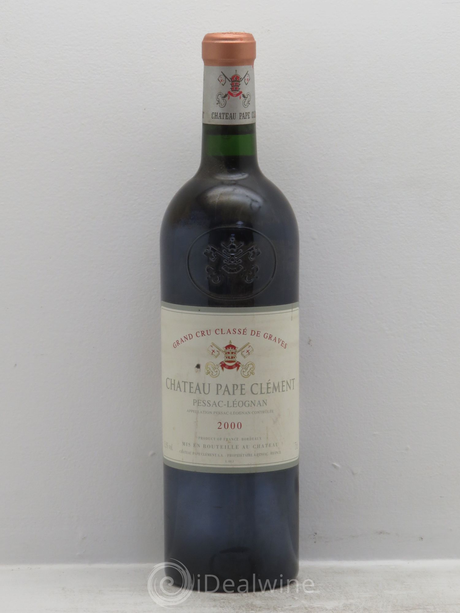 Château Pape Clément Cru Classé de Graves 2000 - Lot de 1 bouteille - 0