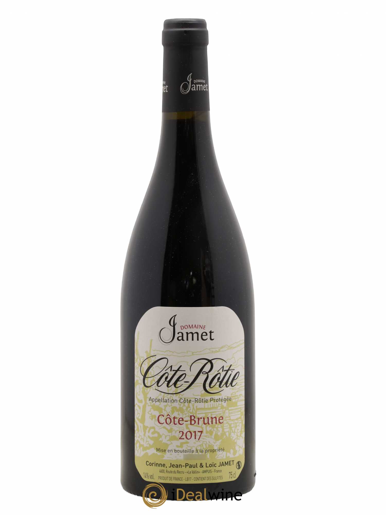 Côte-Rôtie Côte Brune Jamet (Domaine) 2017 - Lot de 1 bouteille - 0