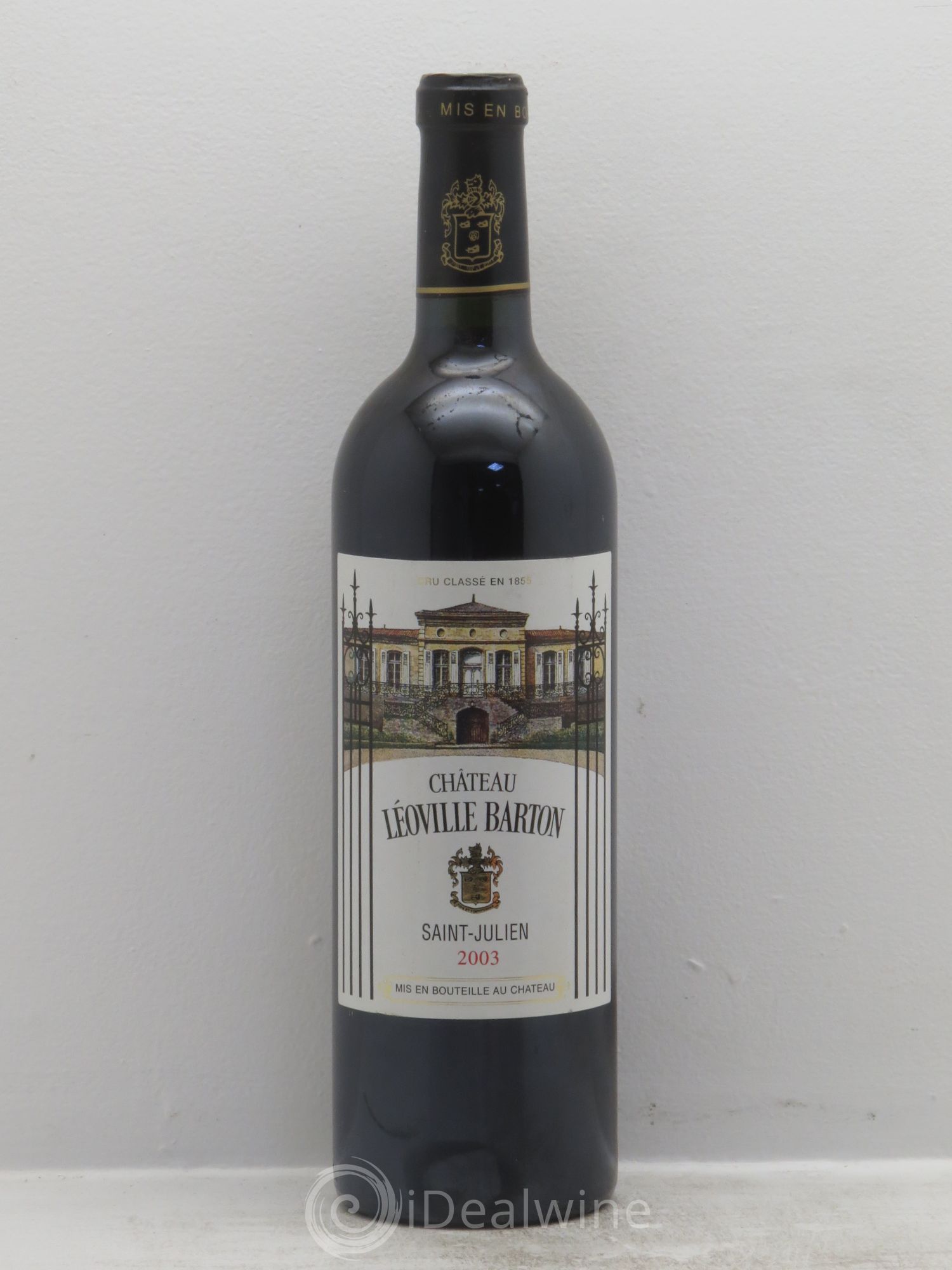 Château Léoville Barton 2ème Grand Cru Classé 2003 - Lot de 1 bouteille - 0