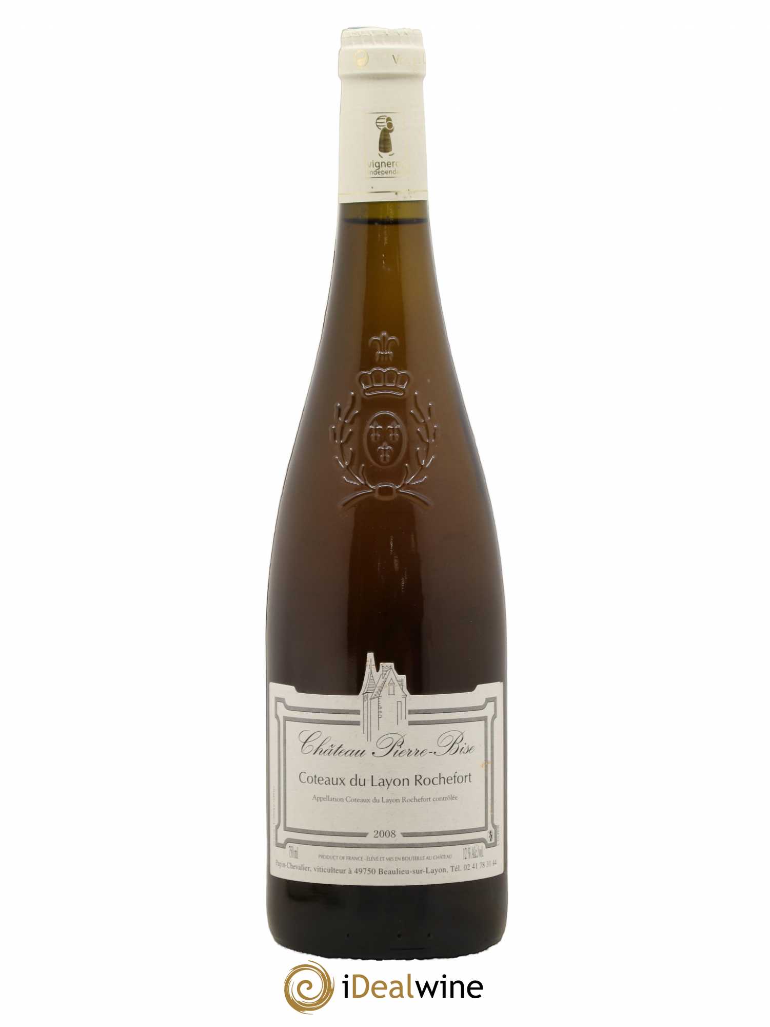 Coteaux du Layon Rochefort Château Pierre Bise (sans prix de réserve) 2008 - Posten von 1 Flasche - 0