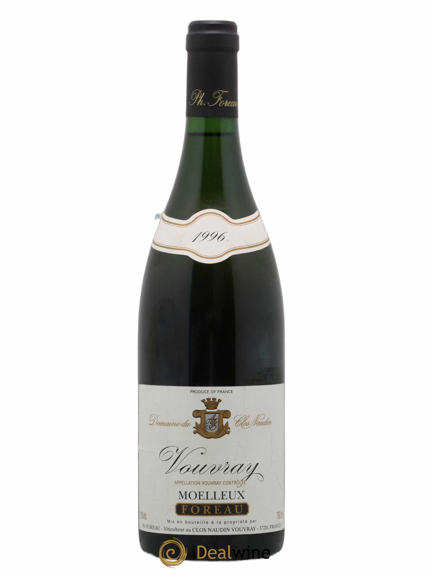 Vouvray Moelleux Clos Naudin - Philippe Foreau (senza prezzo di riserva) 1996 - Lotto di 1 bottiglia - 0