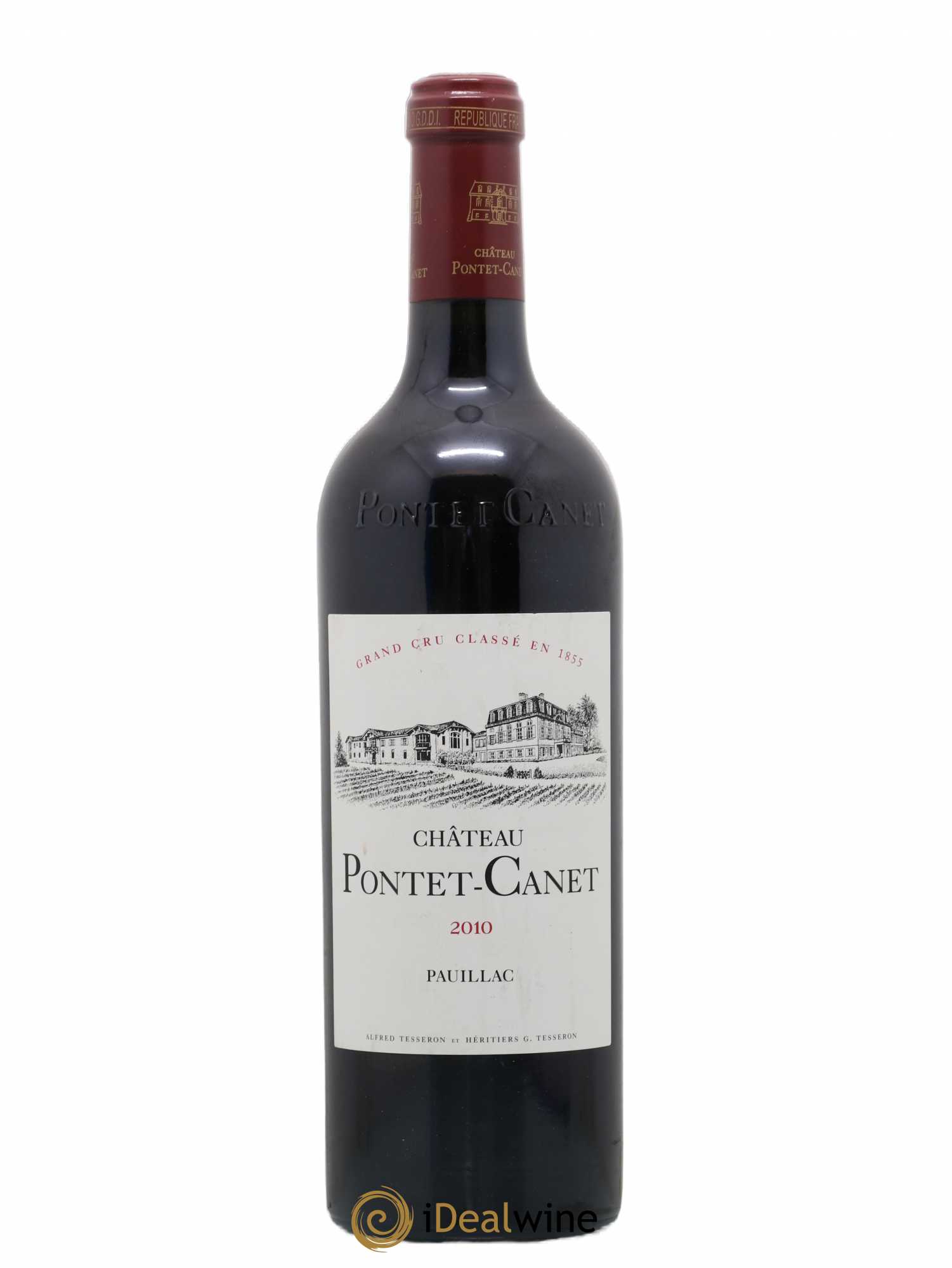 Château Pontet Canet 5ème Grand Cru Classé (sans prix de réserve) 2010 - Lot de 1 bouteille - 0