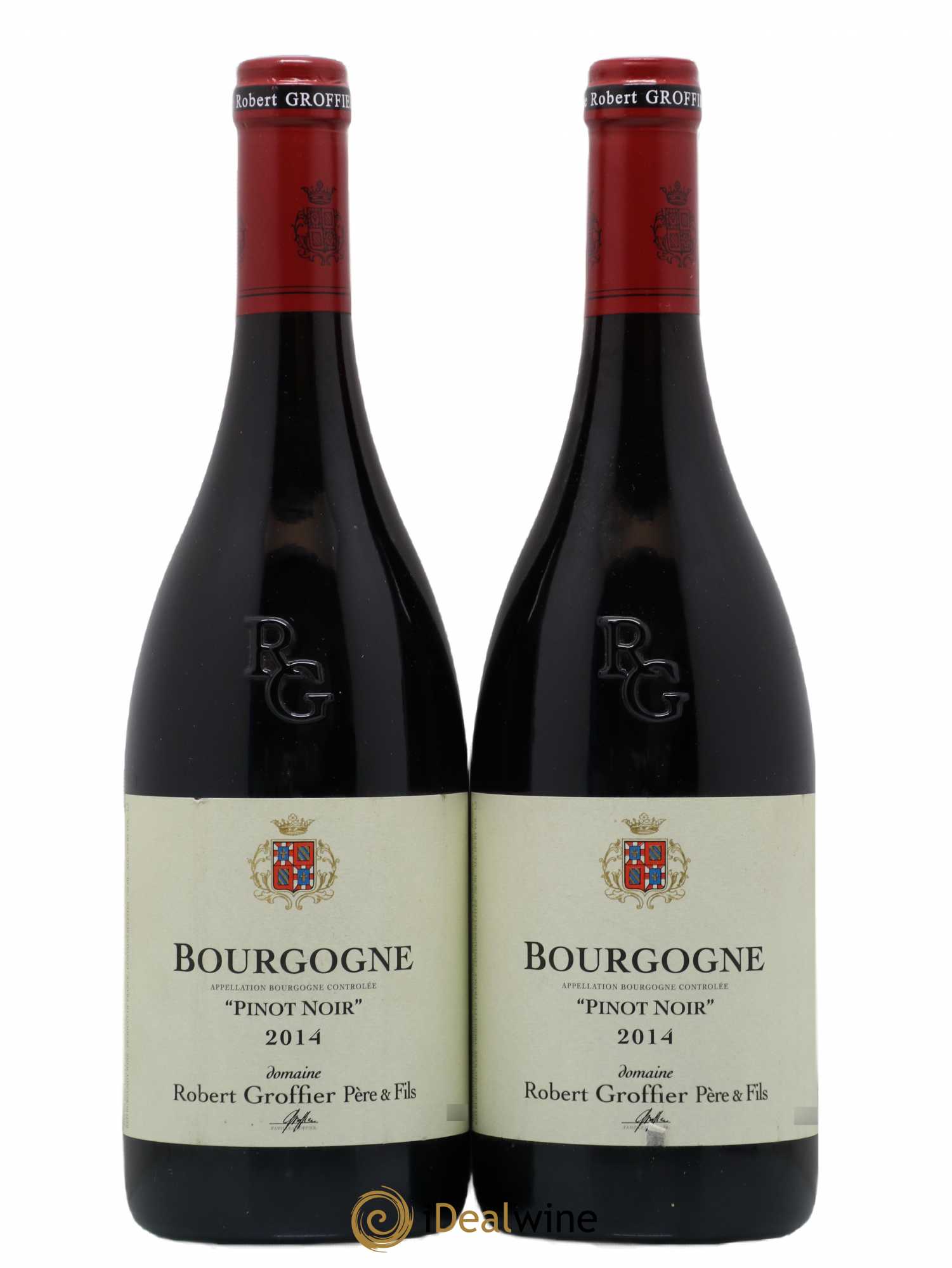 Bourgogne Robert Groffier Père & Fils (Domaine) (sans prix de réserve) 2014 - Lot de 2 bouteilles - 0