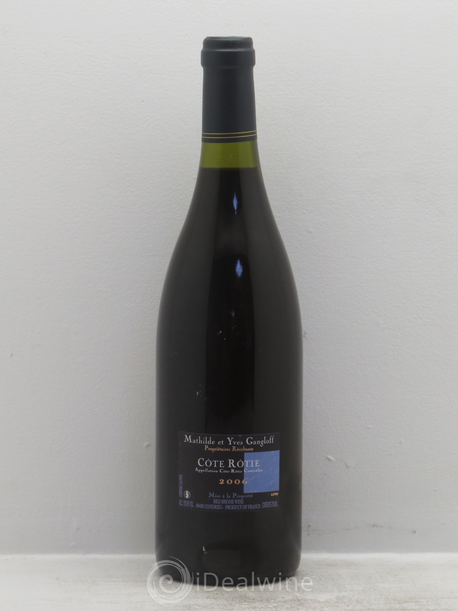 Côte-Rôtie La Barbarine Gangloff (Domaine) 2006 - Lot de 1 bouteille - 1